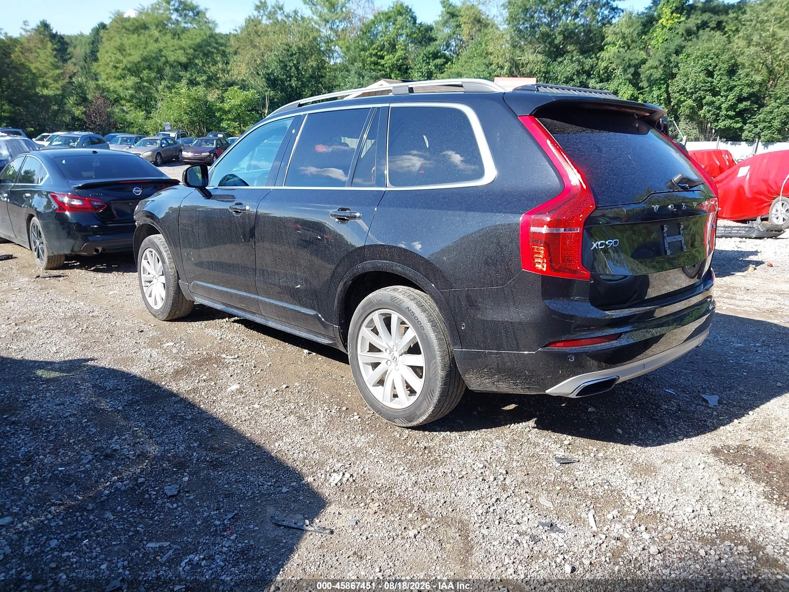 2018 Volvo XC90 VIN YV4A22PK9J1215533 IAAI salvage auction — Front End, Salvage (Pennsylvania), sold $5,100 on 2026-09-24 (photo 3)