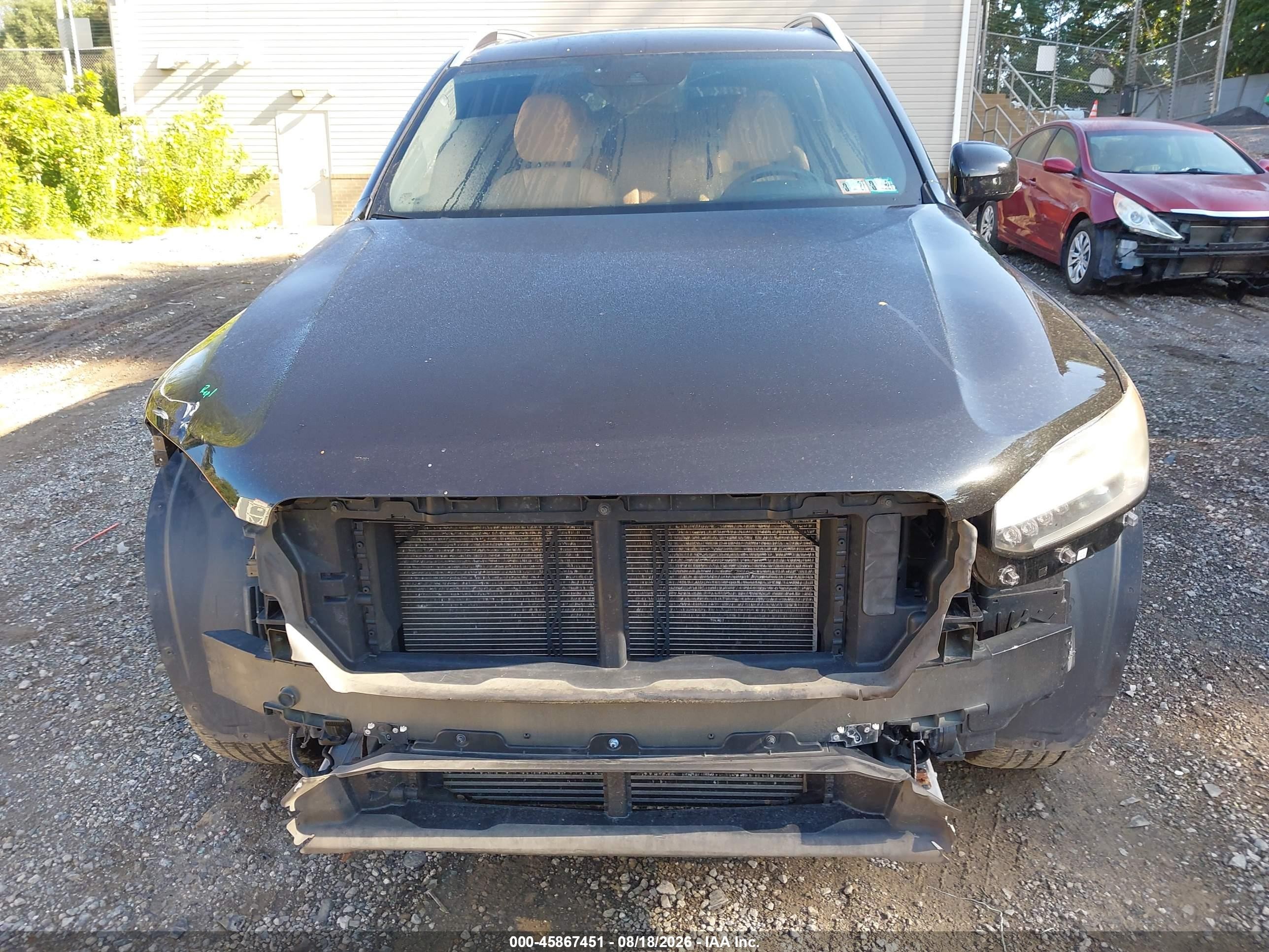 2018 Volvo XC90 VIN YV4A22PK9J1215533 IAAI salvage auction — Front End, Salvage (Pennsylvania), sold $5,100 on 2026-09-24 (photo 6)