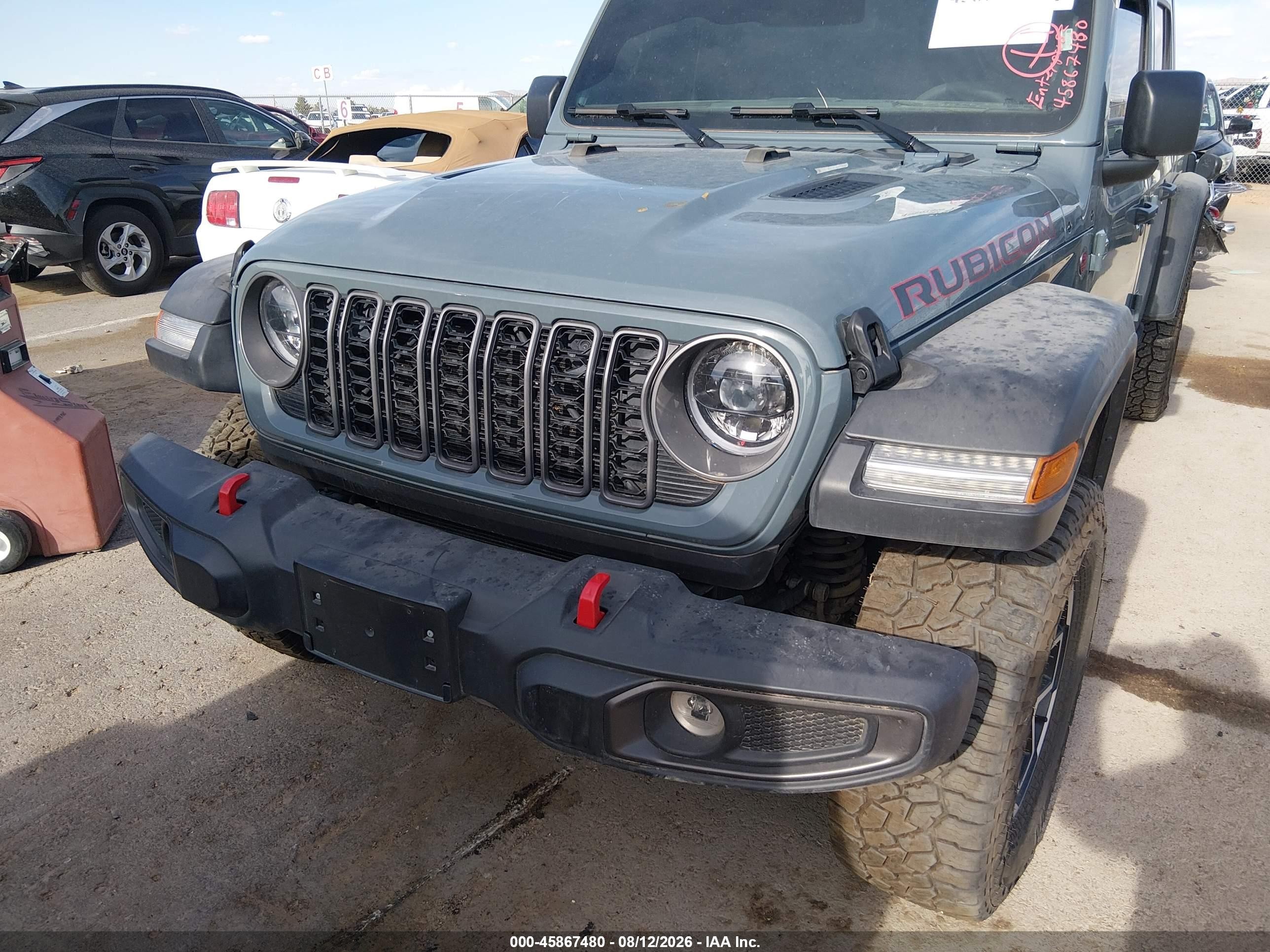 2026 Jeep Gladiator VIN 1C6RJTBG1TL160141 IAAI salvage auction — Normal Wear, Enterprise Vehicles Clear Only (Maryland), sold $28,500 on 2026-09-16 (photo 6)