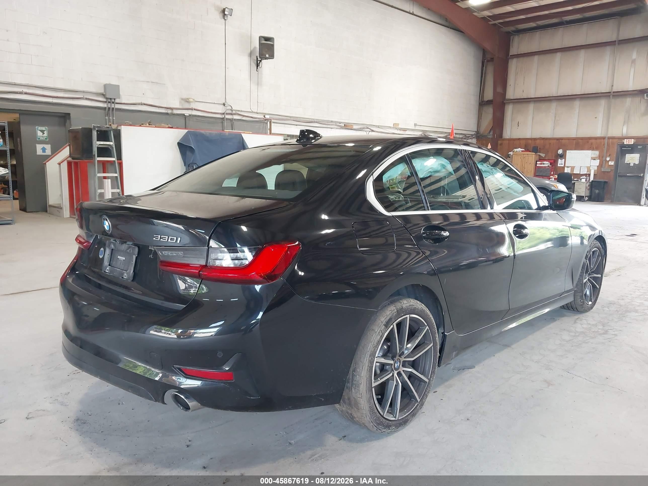 2021 BMW 3er VIN 3MW5R7J02M8B79492 IAAI salvage auction — Front End, Mv-907A (New York), sold $6,500 on 2026-09-19 (photo 4)