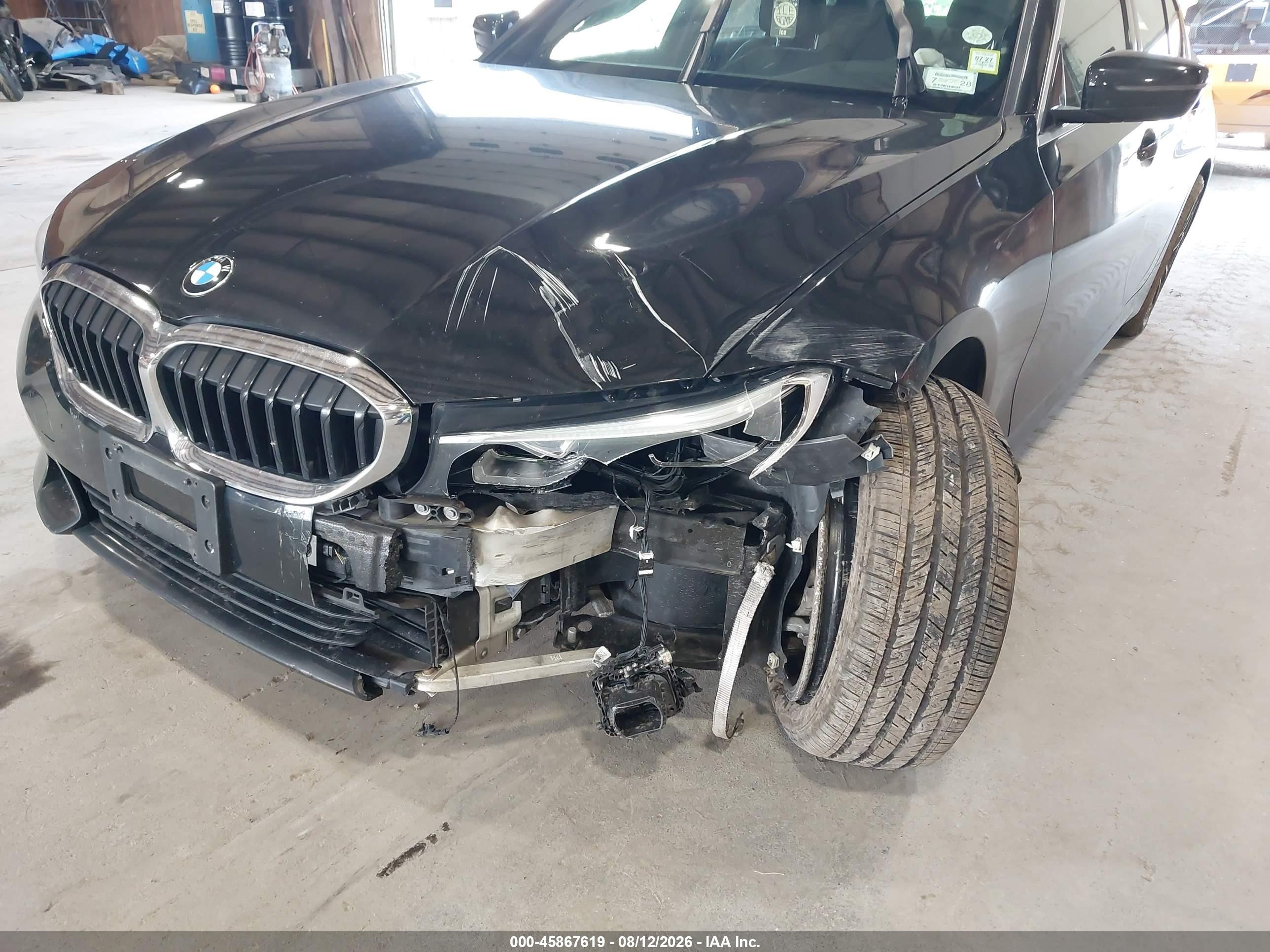 2021 BMW 3er VIN 3MW5R7J02M8B79492 IAAI salvage auction — Front End, Mv-907A (New York), sold $6,500 on 2026-09-19 (photo 6)