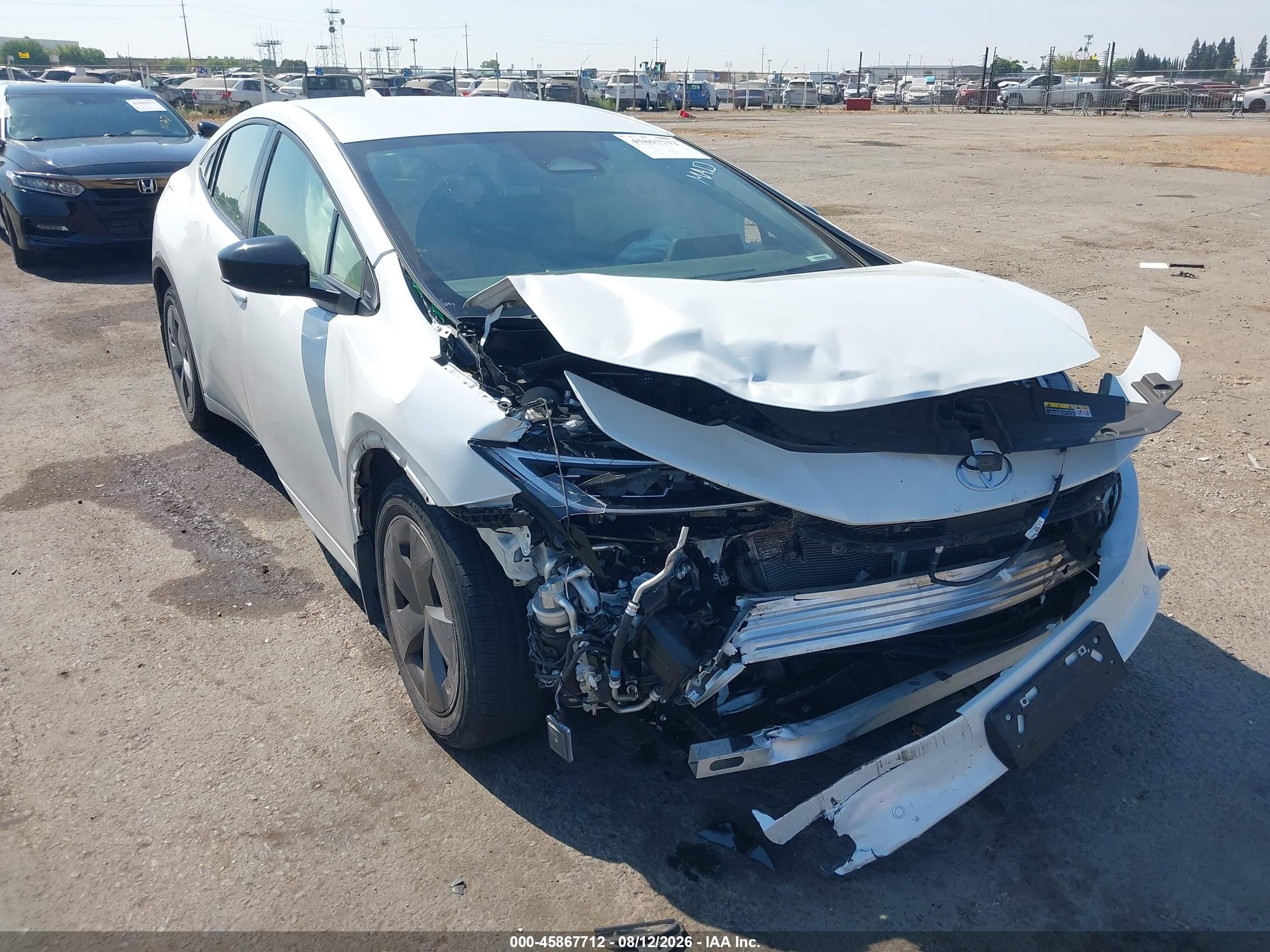 2024 Toyota Prius Prime VIN JTDACACU4R3017542 — IAAI salvage auction photo
