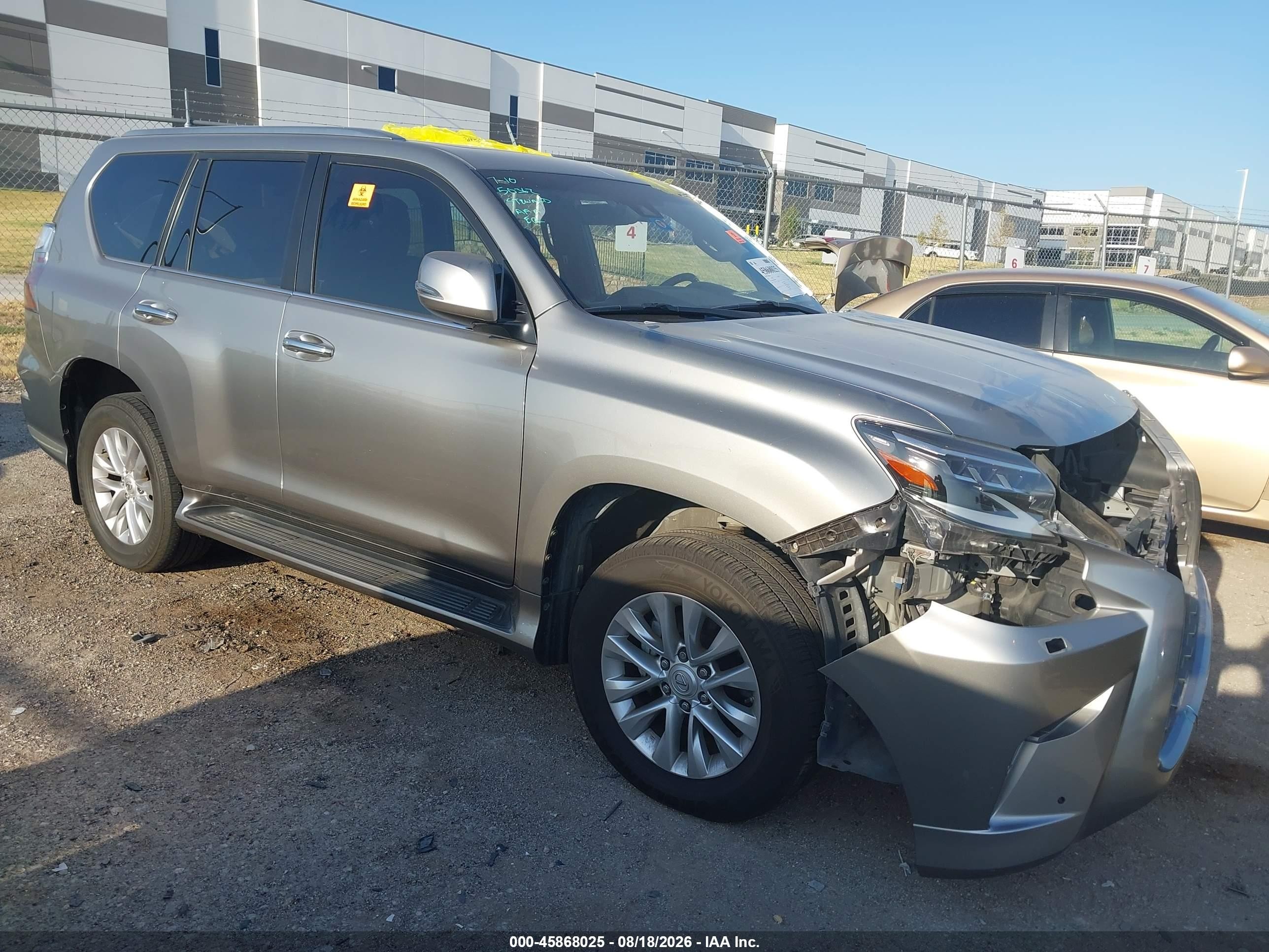 2021 Lexus GX 460 VIN JTJAM7BXXM5268989 — IAAI salvage auction photo