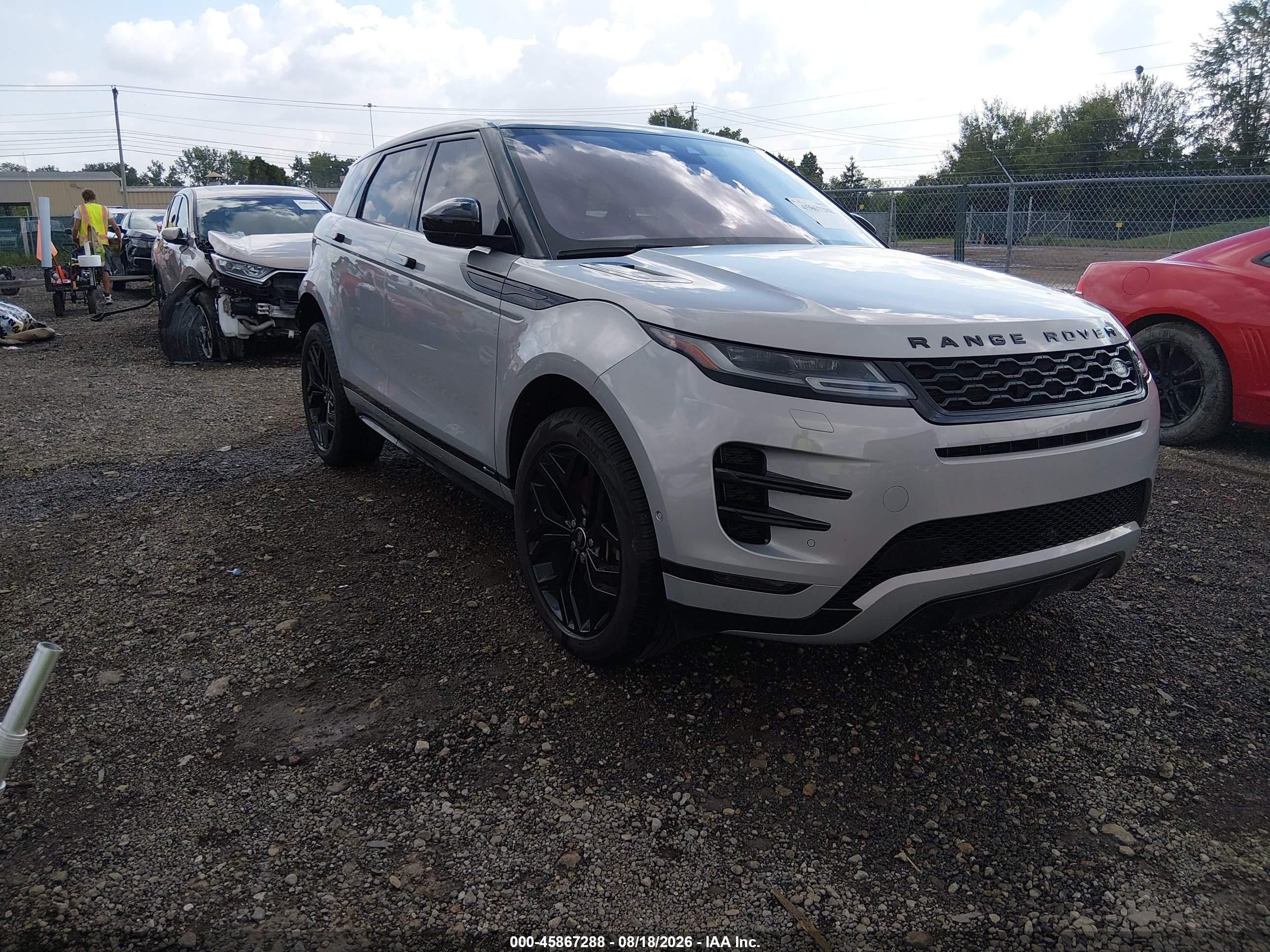 2020 Land Rover Range Rover Evoque VIN SALZL2GX0LH031986 — IAAI salvage auction photo