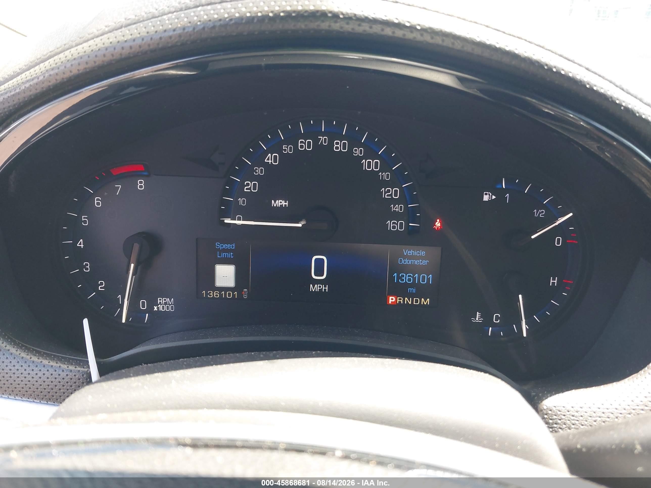 2015 Cadillac XTS VIN 2G61M5S36F9288055 IAAI salvage auction — Unknown, Salvage Certificate (California), sold $1,350 on 2026-09-18 (photo 7)
