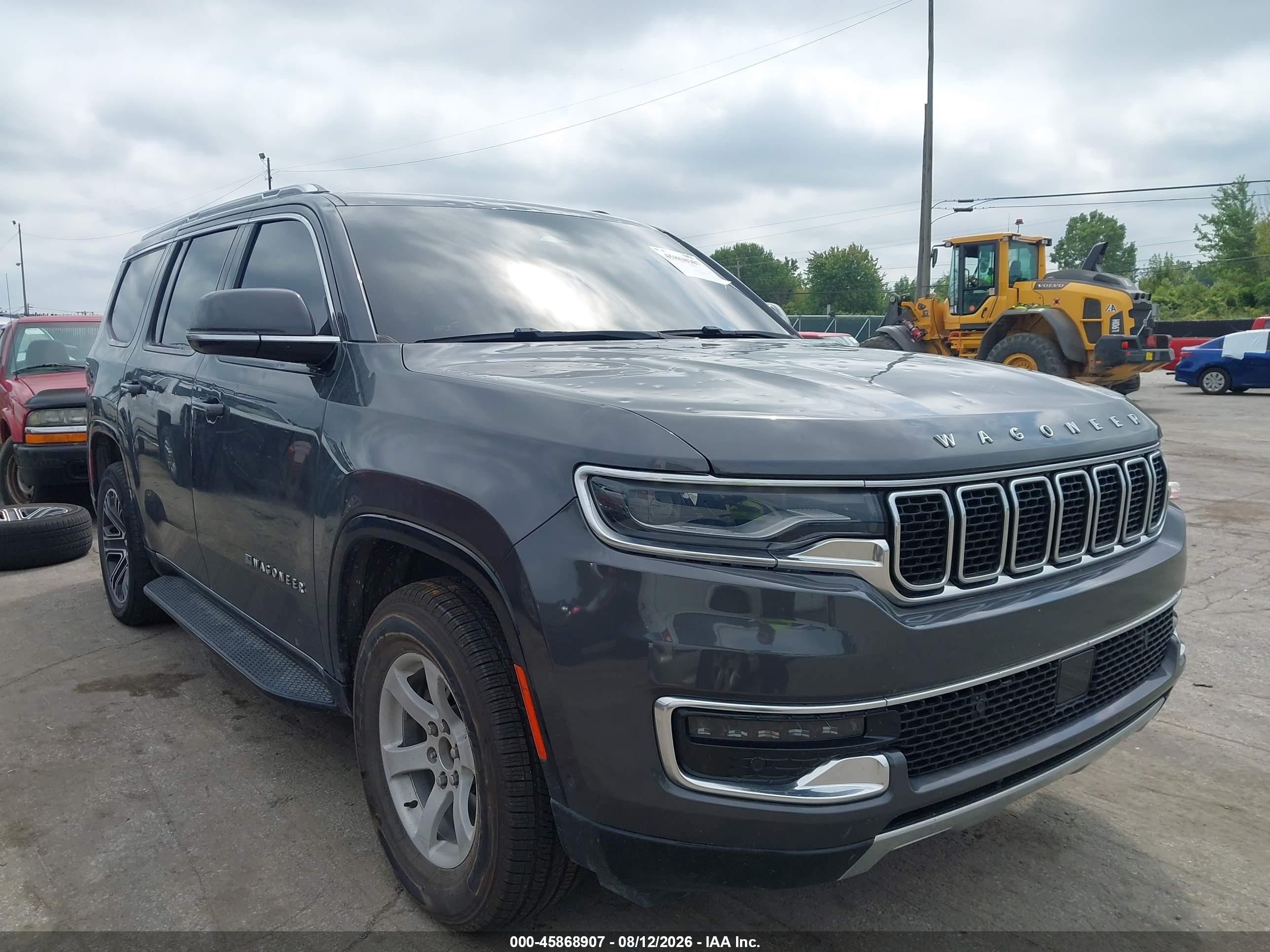 2022 Jeep Wagoneer VIN 1C4SJUDTXNS160707 — IAAI salvage auction photo
