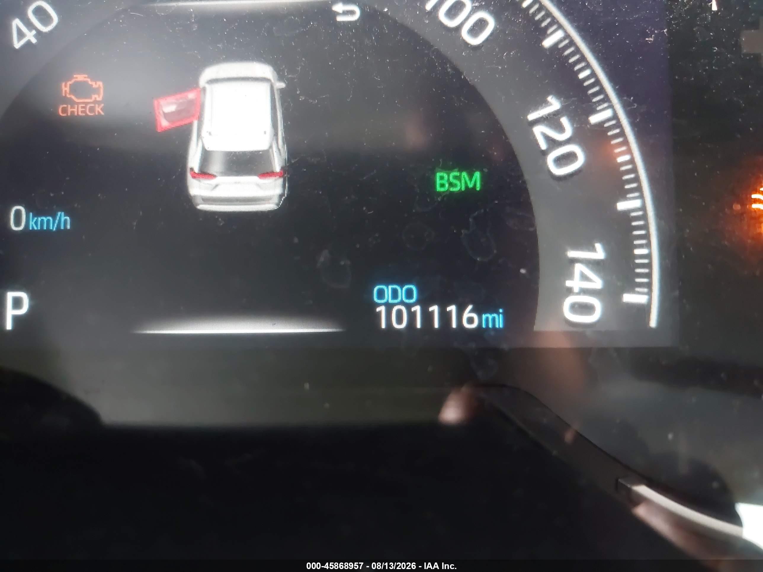 2020 Toyota Rav 4 VIN 2T3J1RFV8LC071764 IAAI salvage auction — Unknown, Salvage Certificate (California), sold $8,500 on 2026-09-12 (photo 7)