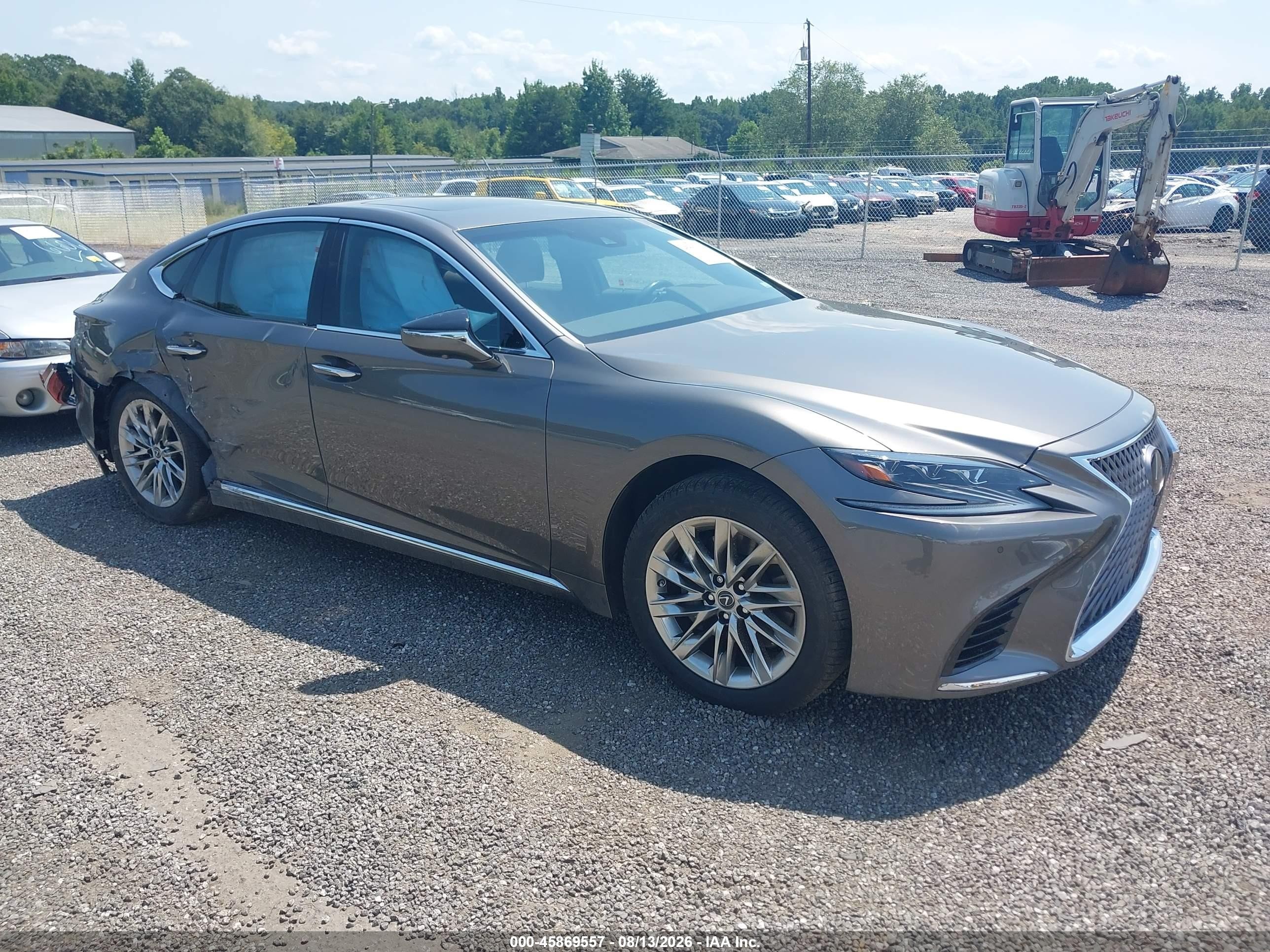 2018 Lexus LS 500 VIN JTHB51FF8J5003551 — IAAI salvage auction photo