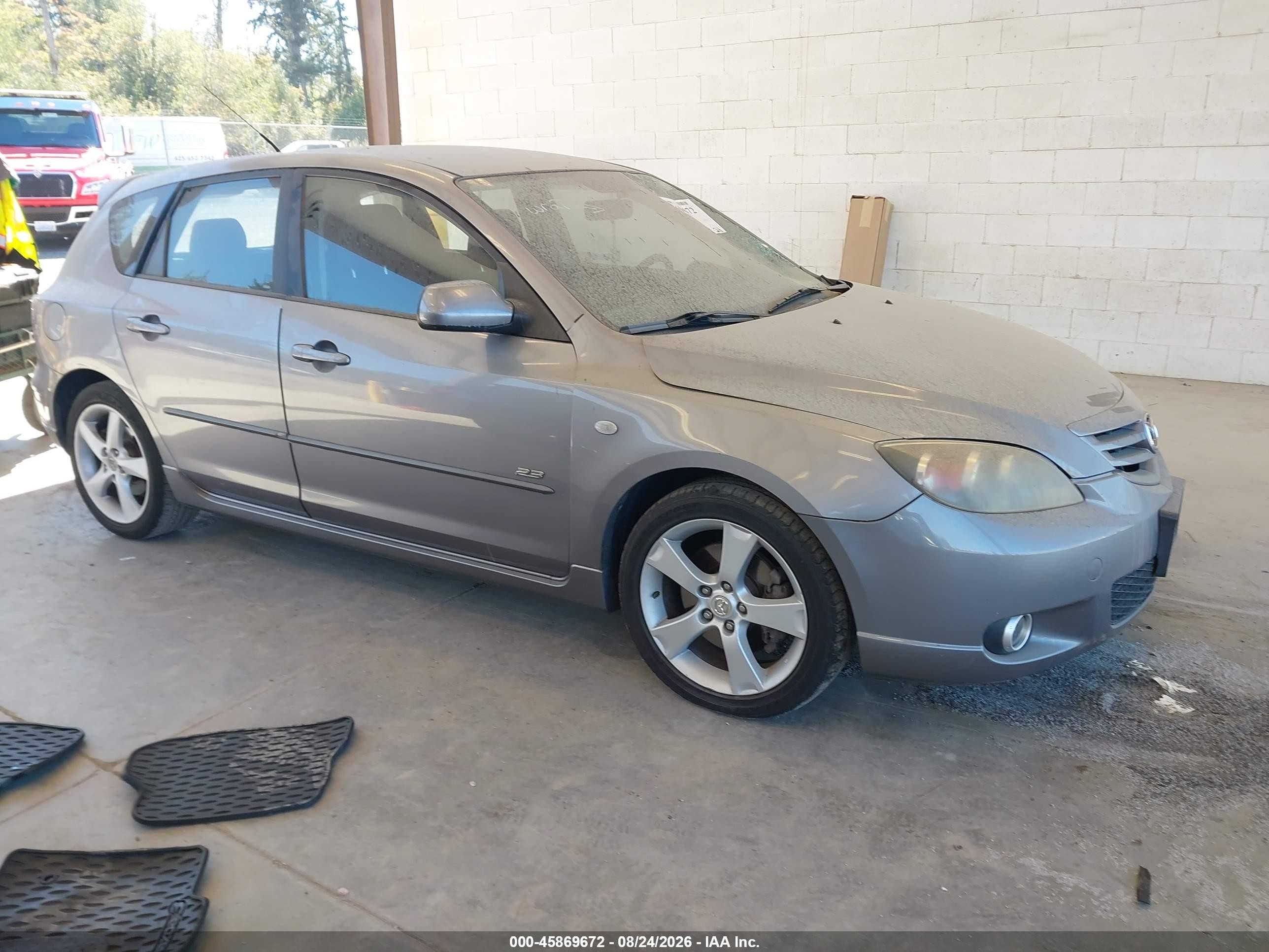 2005 Mazda 3 VIN JM1BK143751313822 IAAI salvage auction — Front End, Bill Of Sale (Washington), sold $375 on 2026-09-14 (photo 1)