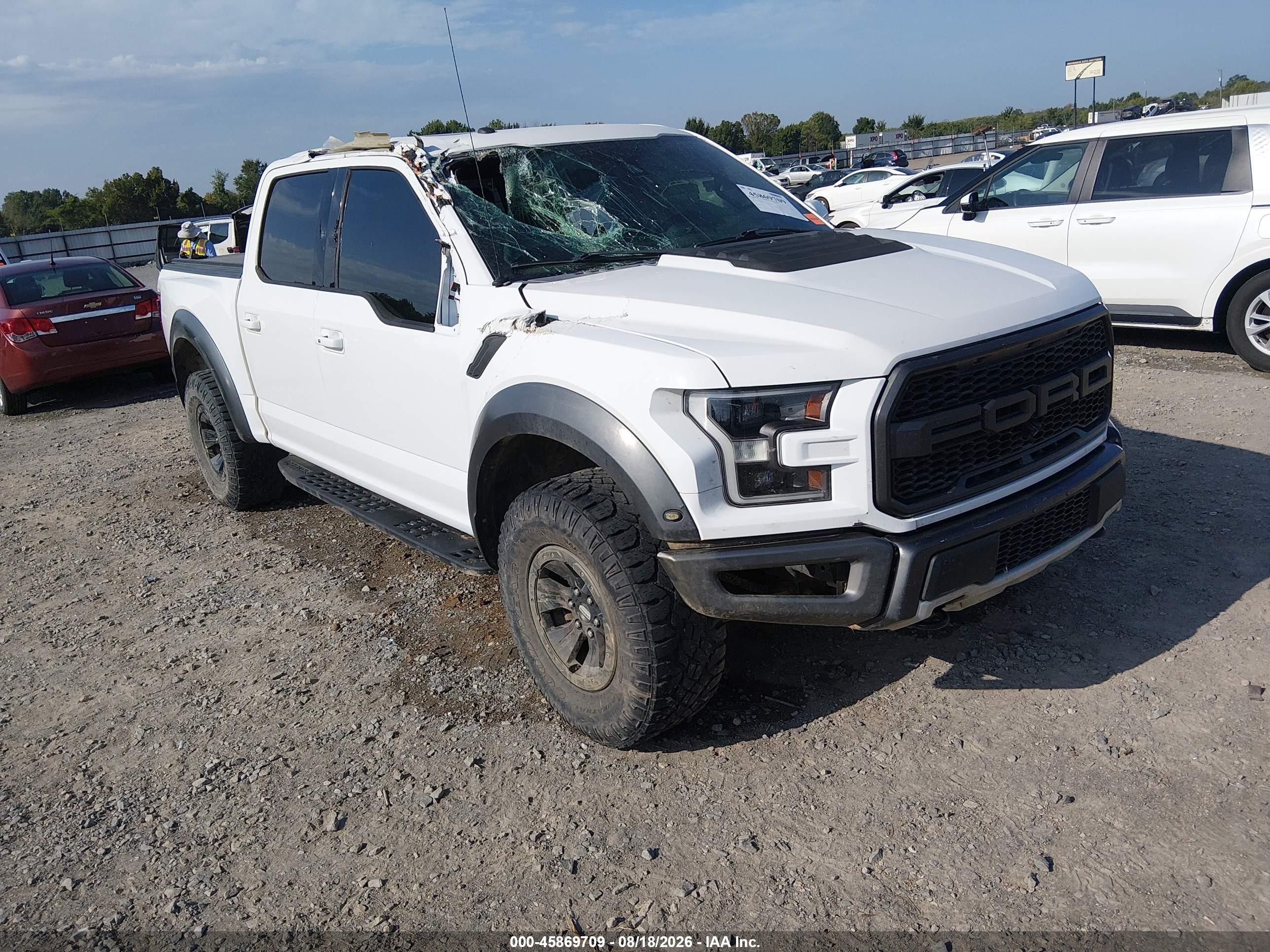 2017 Ford F-150 VIN 1FTFW1RG8HFA93969 — IAAI salvage auction photo