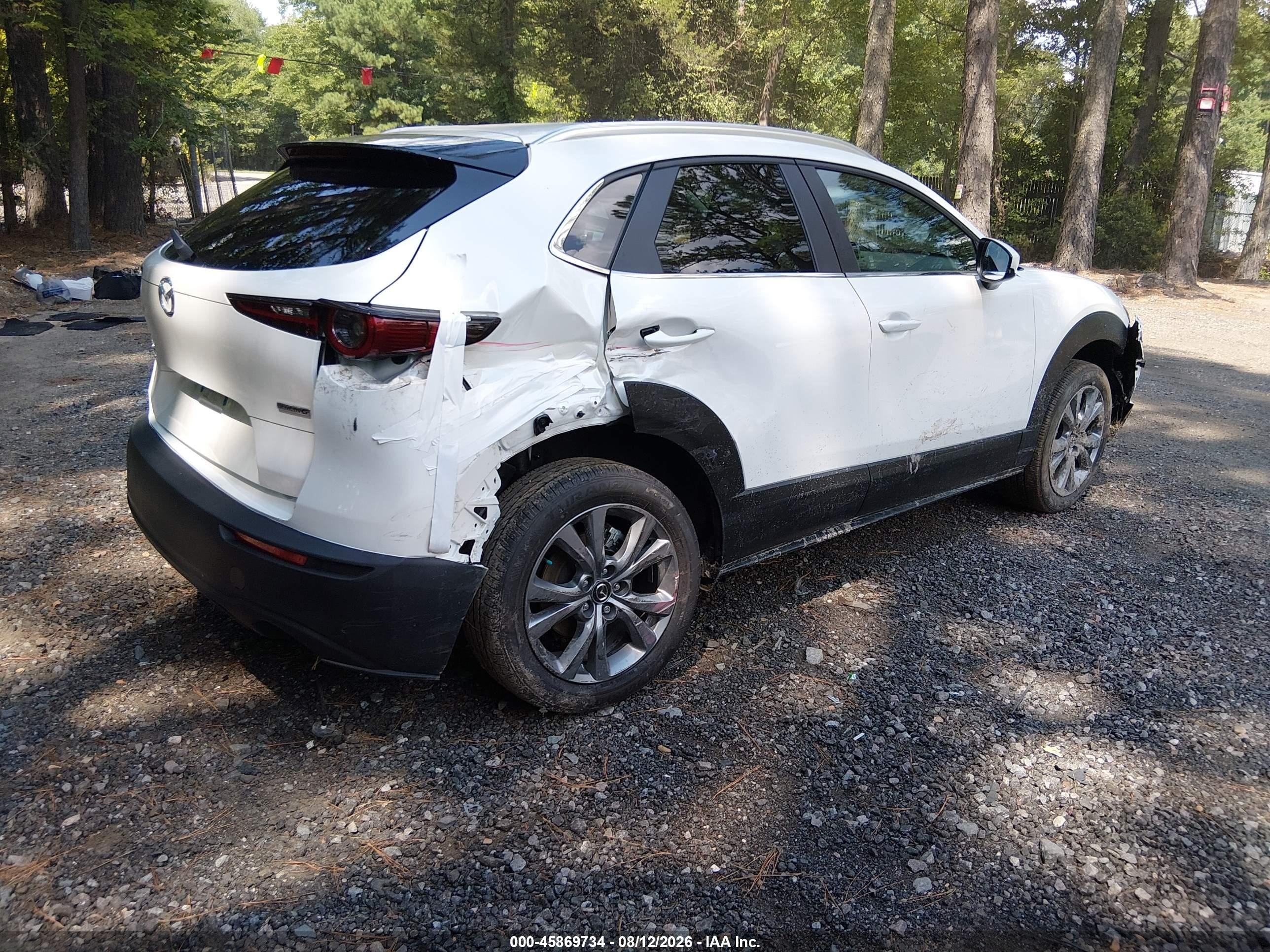 2025 Mazda Cx-30 VIN 3MVDMBCM4SM800816 IAAI salvage auction — Unknown, Salvage (Virginia), sold $5,700 on 2026-09-19 (photo 4)