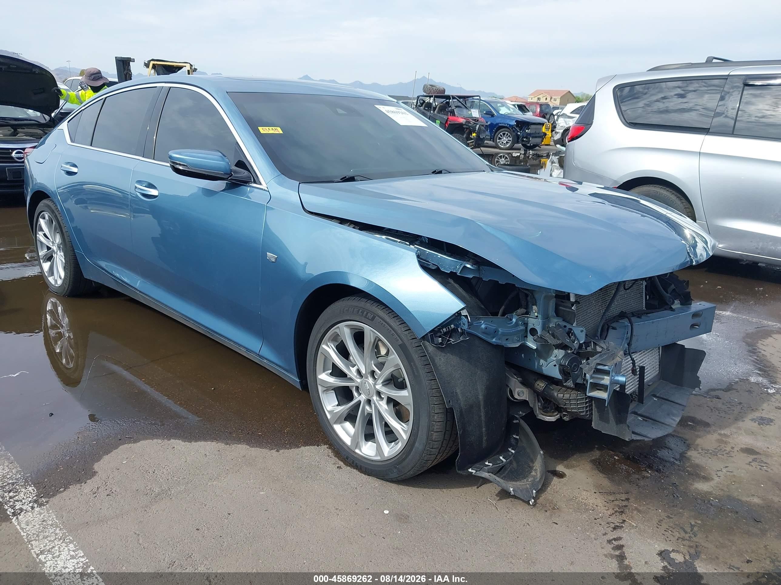 2024 Cadillac CT5 VIN 1G6DN5RK1R0106381 — IAAI salvage auction photo