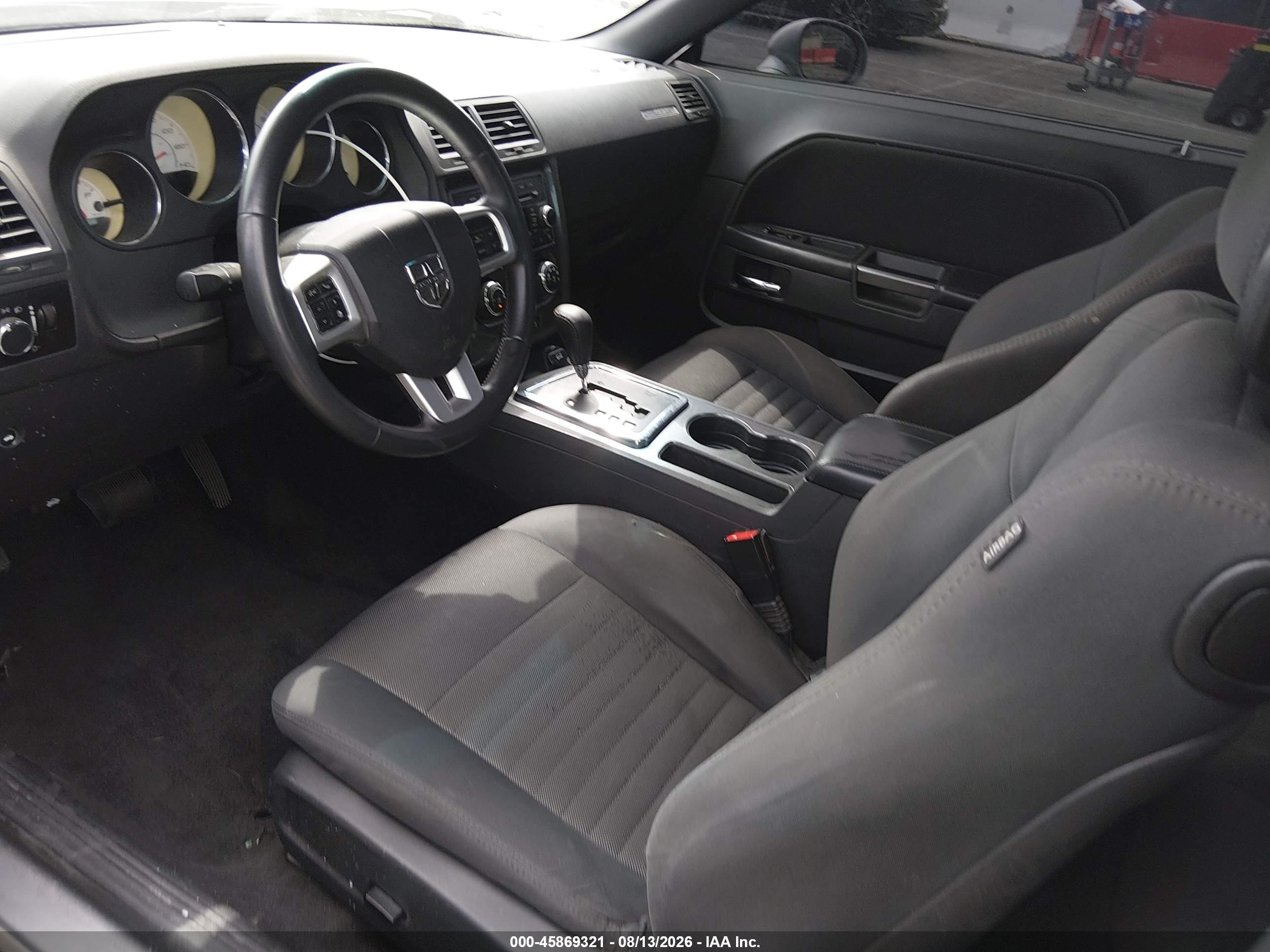 2013 Dodge Challenger VIN 2C3CDYAG0DH695775 IAAI salvage auction — Front End, Salvage (California), sold $1,375 on 2026-10-11 (photo 5)