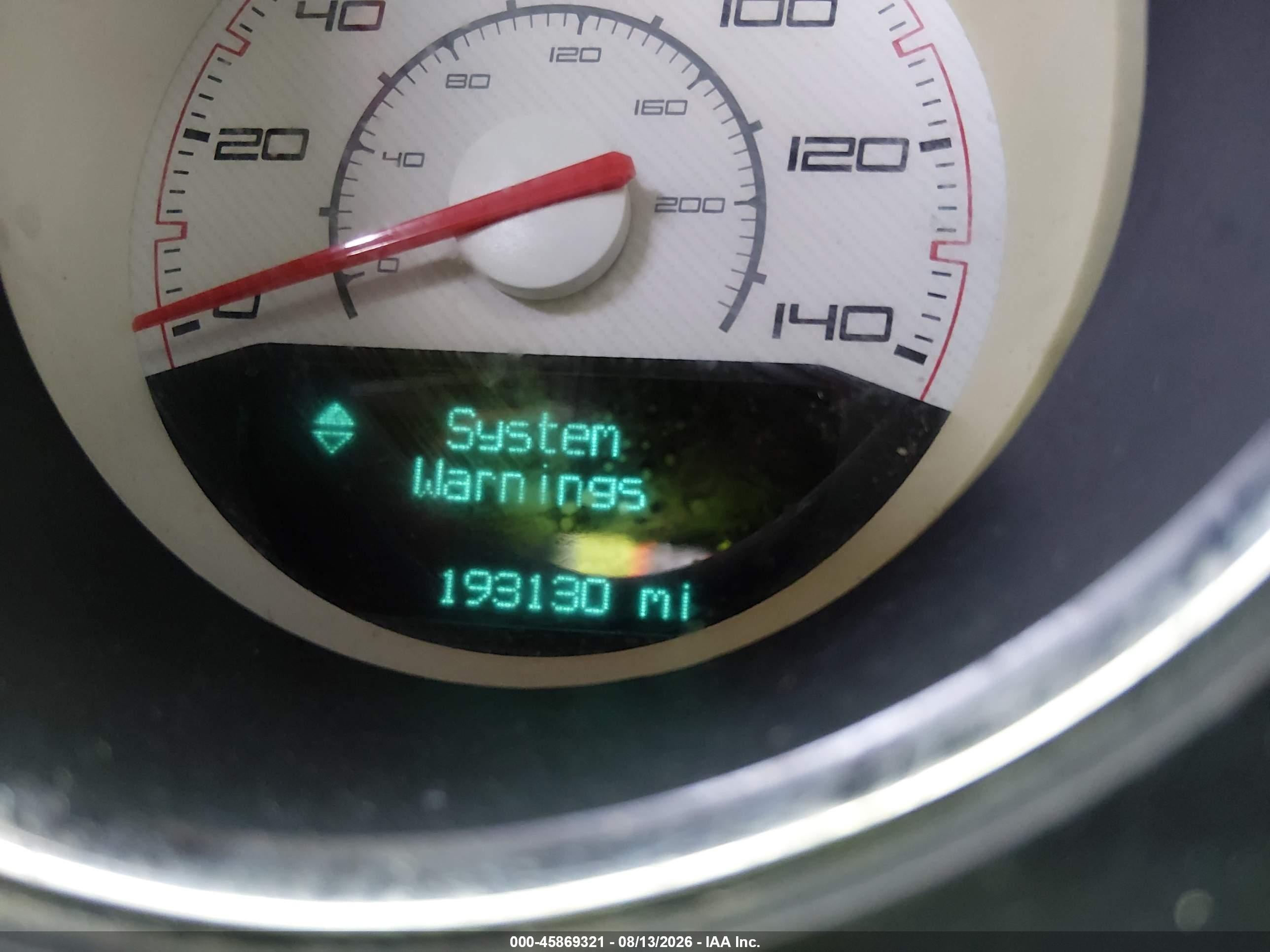 2013 Dodge Challenger VIN 2C3CDYAG0DH695775 IAAI salvage auction — Front End, Salvage (California), sold $1,375 on 2026-10-11 (photo 7)
