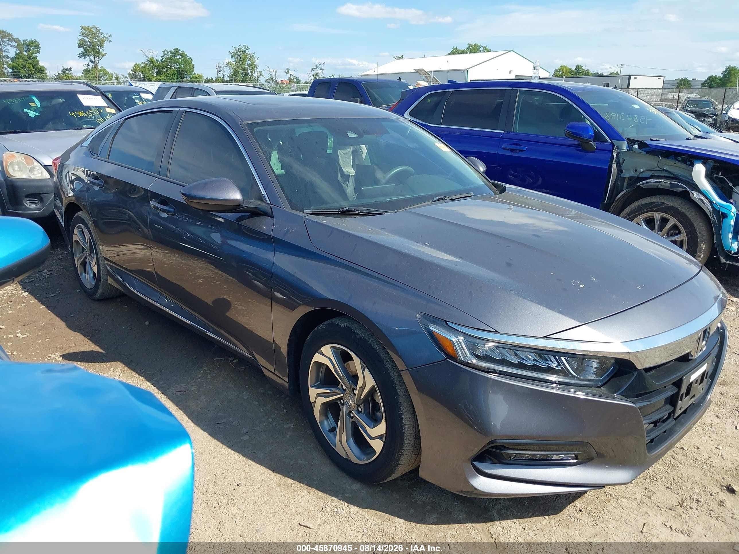 2018 Honda Accord VIN 1HGCV1F46JA169564 — IAAI salvage auction photo