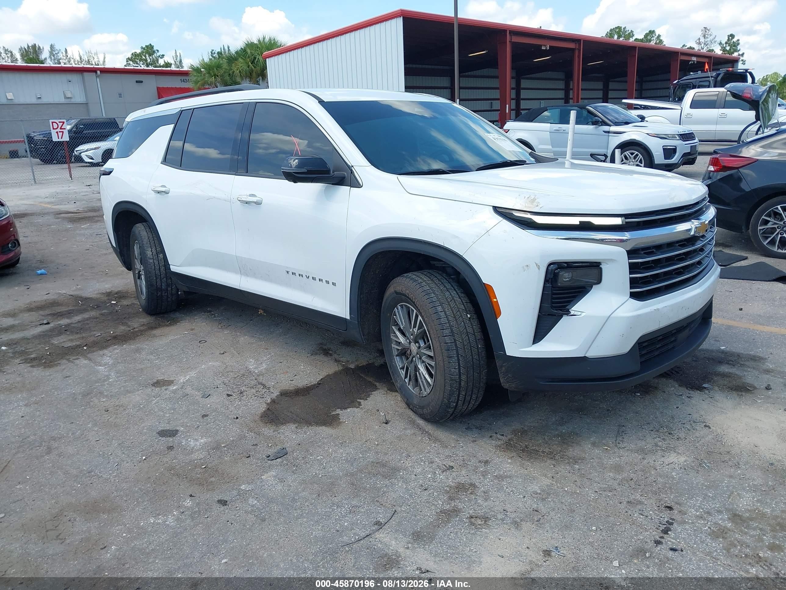 2024 Chevrolet Traverse VIN 1GNERGKS5RJ182683 — IAAI salvage auction photo