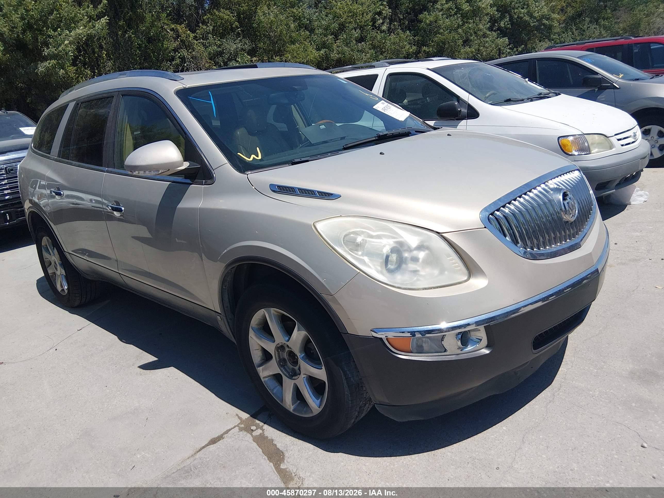 2008 Buick Enclave VIN 5GAER23758J100201 IAAI salvage auction — Normal Wear, Original (Texas), sold $500 on 2026-09-10 (photo 1)