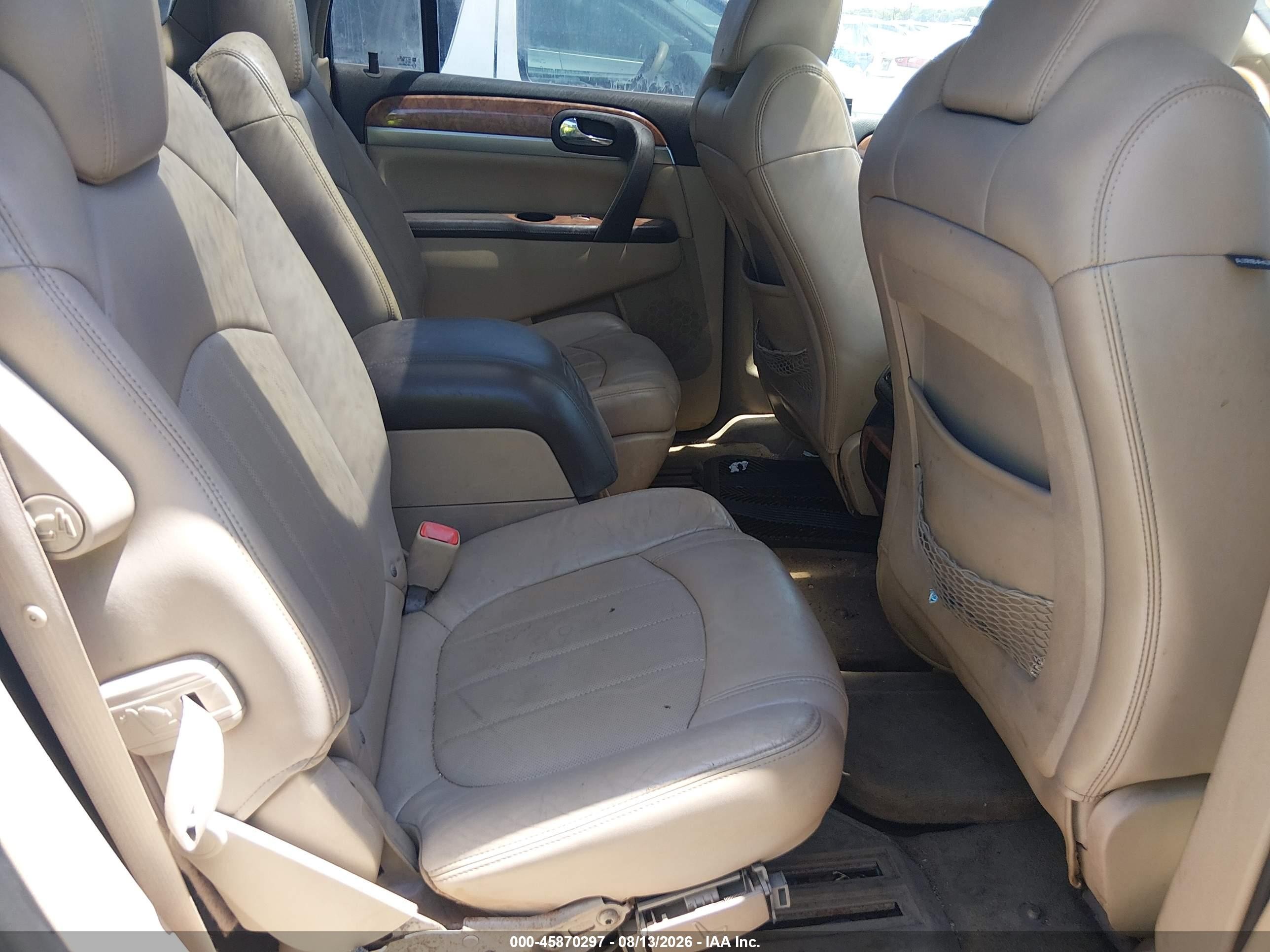 2008 Buick Enclave VIN 5GAER23758J100201 IAAI salvage auction — Normal Wear, Original (Texas), sold $500 on 2026-09-10 (photo 8)