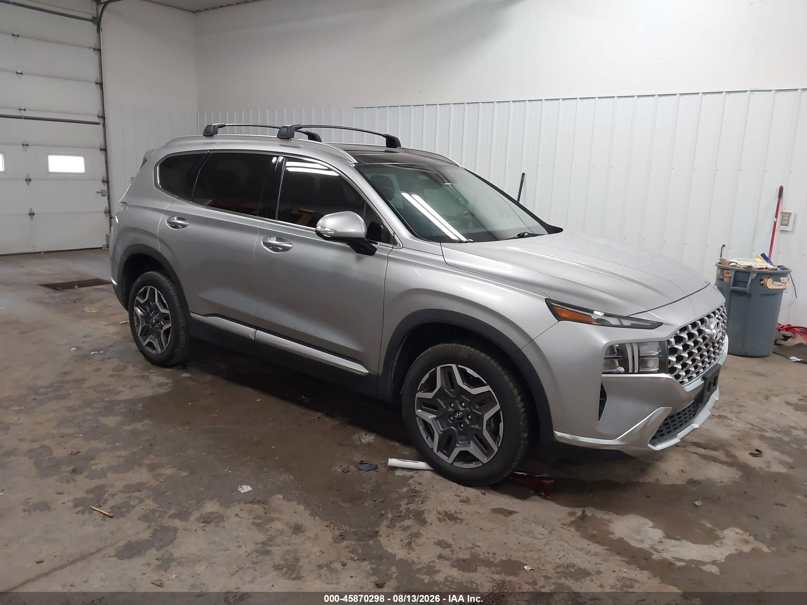 2023 Hyundai Santa Fe Hybrid VIN 5NMS3DA16PH010668 — IAAI salvage auction photo