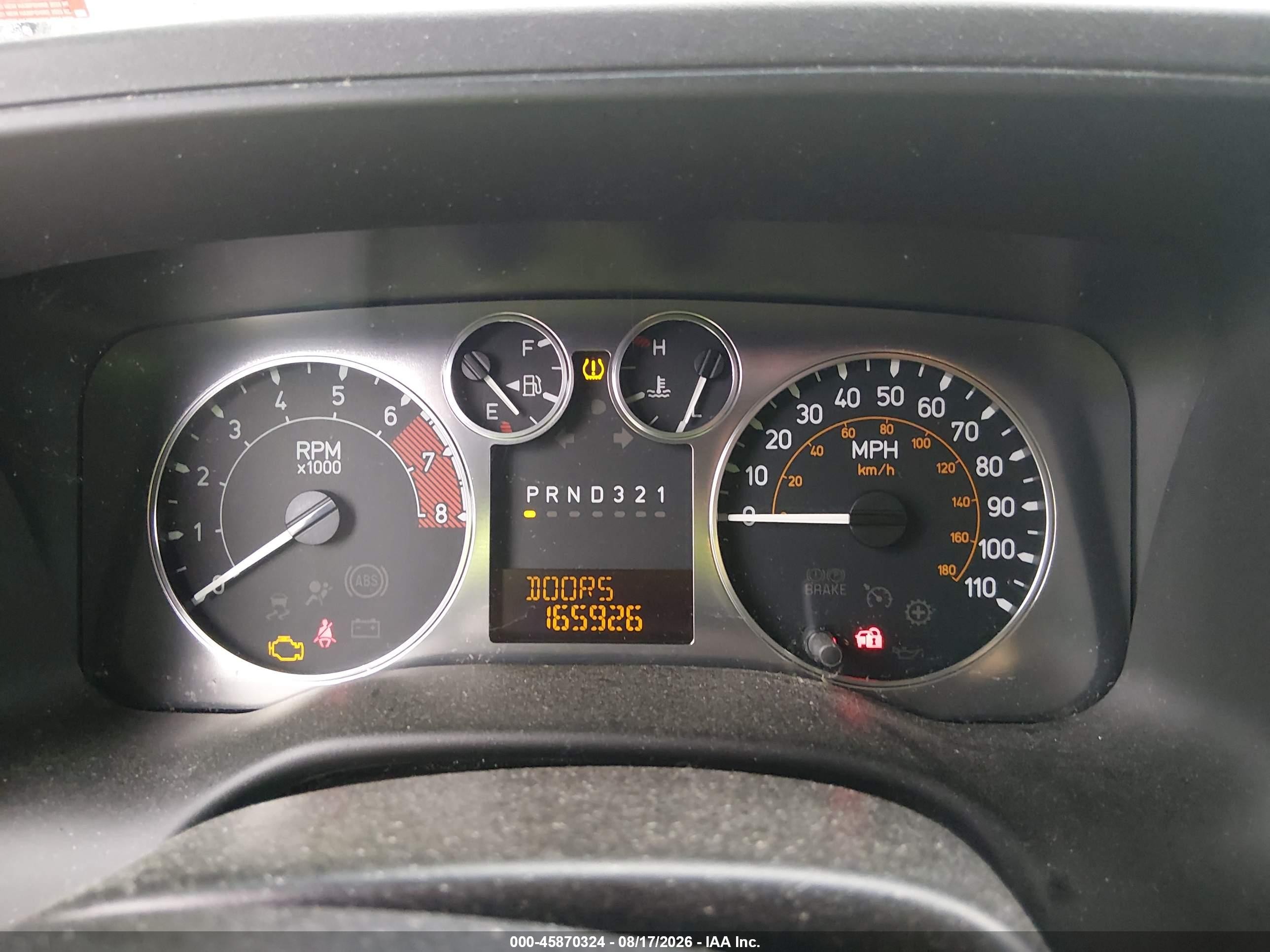 2008 Hummer H3 VIN 5GTEN13E788155610 IAAI salvage auction — Normal Wear, Original (New Hampshire), sold $400 on 2026-08-26 (photo 7)