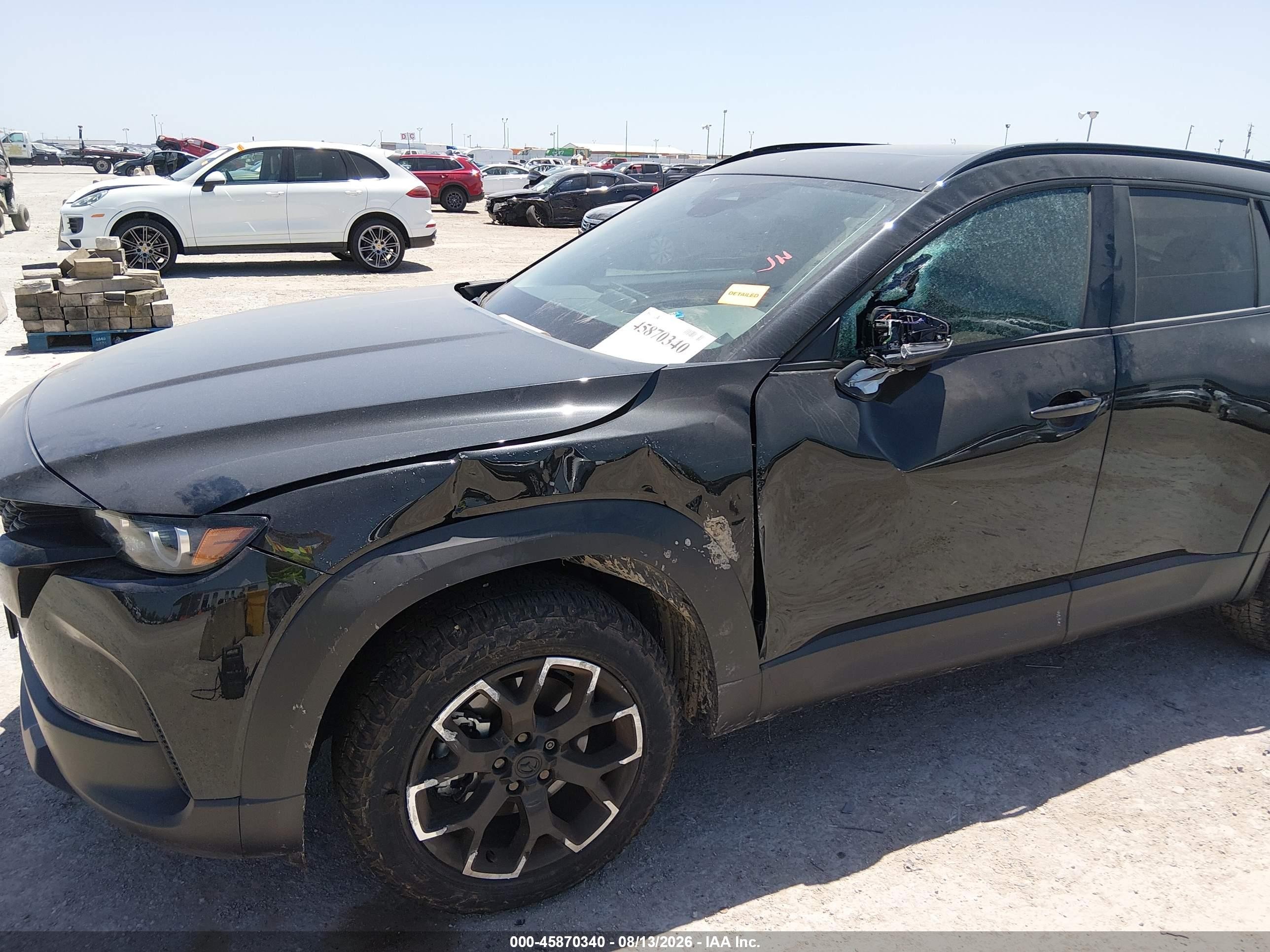 2026 Mazda Cx-50 VIN 7MMVABXL2TN482489 IAAI salvage auction — Side, Original (Texas), sold $14,600 on 2026-10-02 (photo 6)