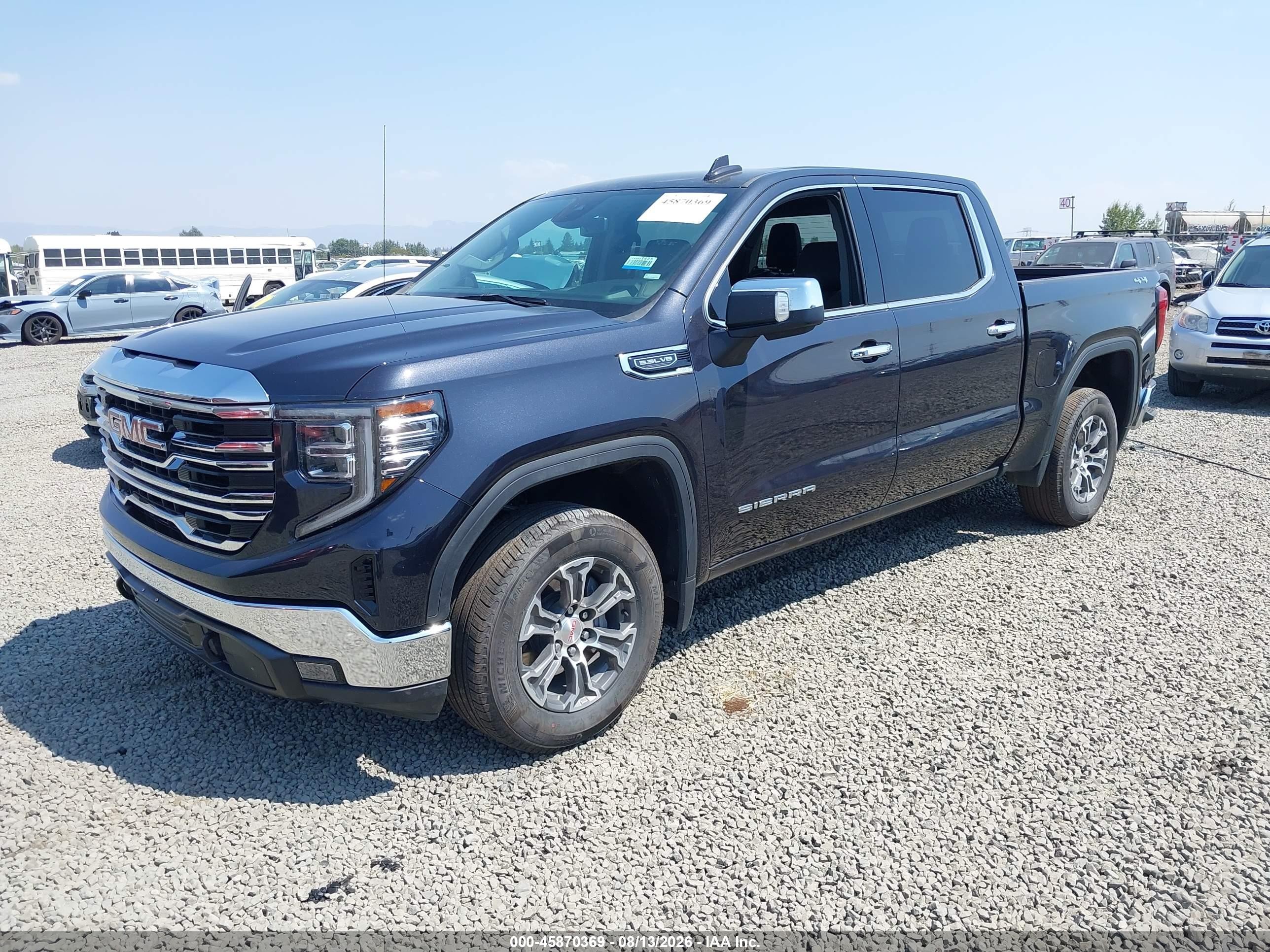 2026 Gmc SIERRA VIN 1GTUUDED1TZ240361 IAAI salvage auction — Engine Damage, Enterprise Vehicles Clear Only (Washington), sold $29,850 on 2026-08-19 (photo 2)