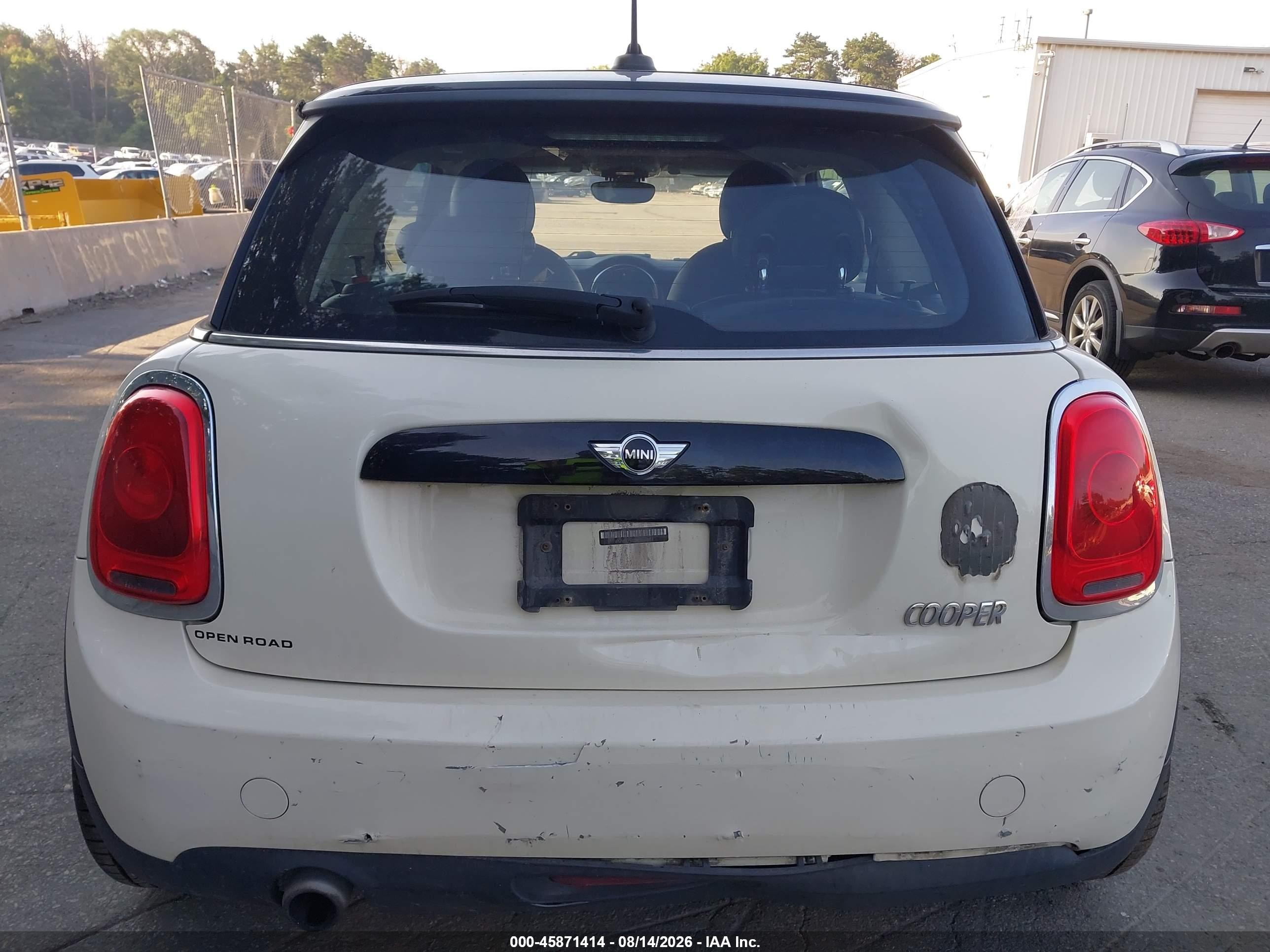 2017 Mini Hardtop VIN WMWXP5C36H2F61574 IAAI salvage auction — Rear End, Mv-907A (New York), sold $1,500 on 2026-09-11 (photo 6)