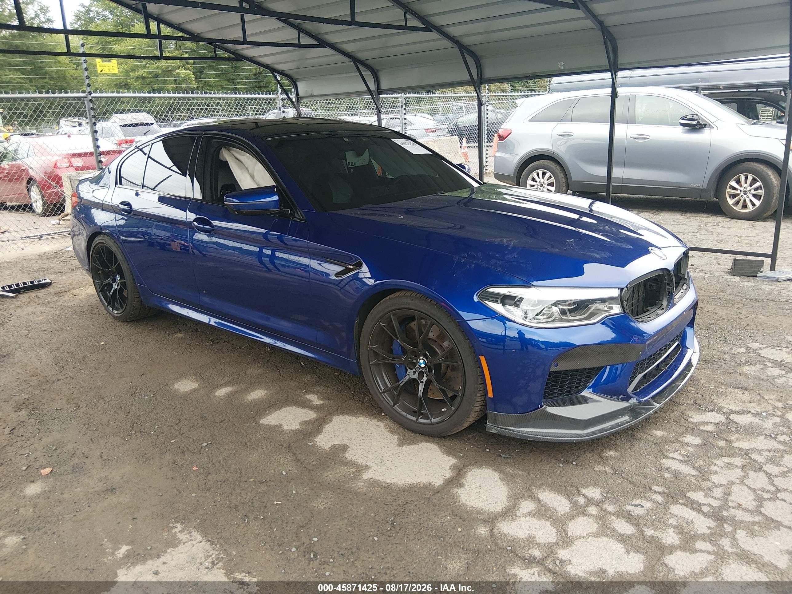 2019 BMW M5 VIN WBSJF0C53KB285741 — IAAI salvage auction photo