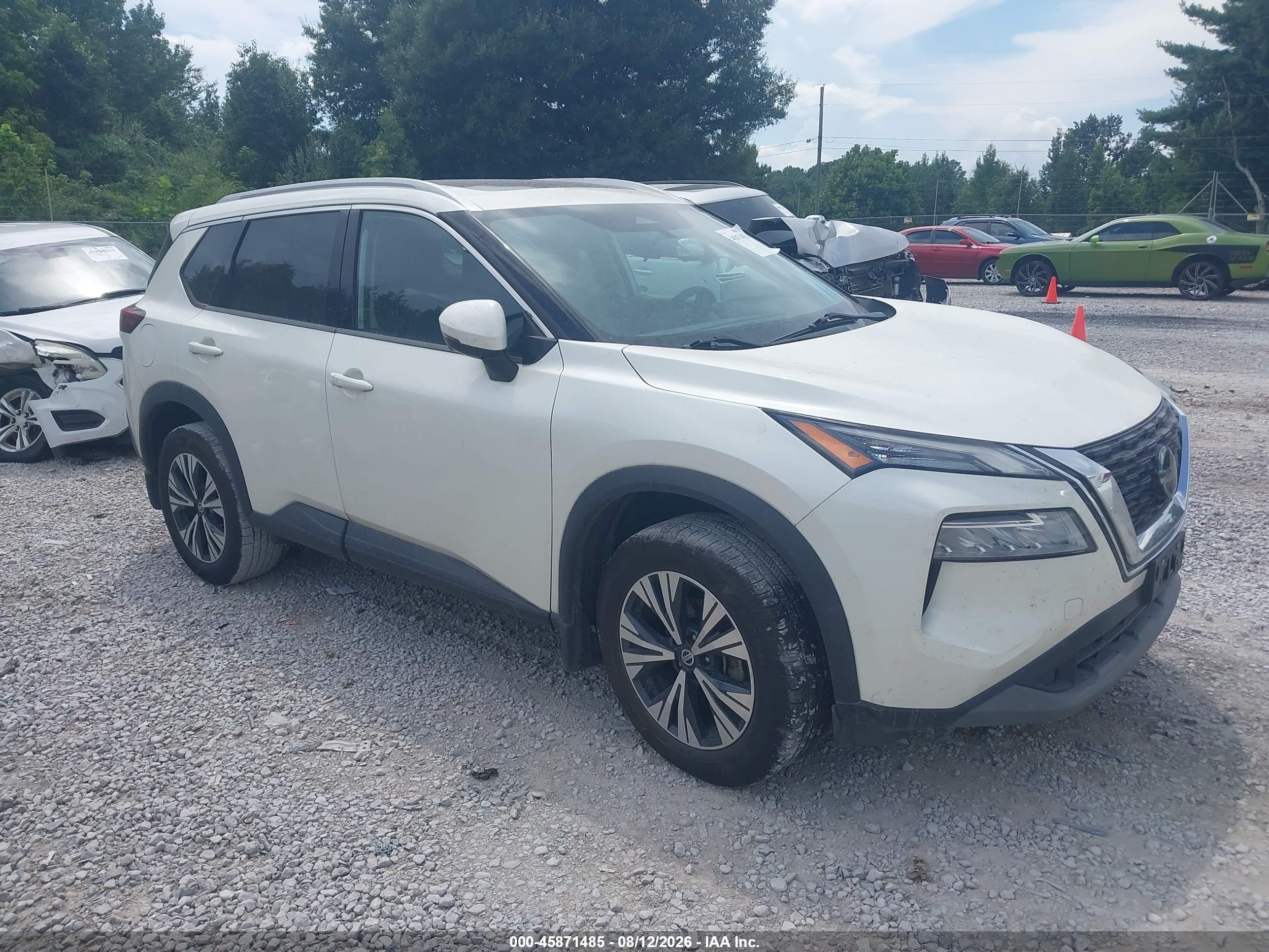 2021 Nissan Rogue VIN 5N1AT3BA6MC840478 — IAAI salvage auction photo