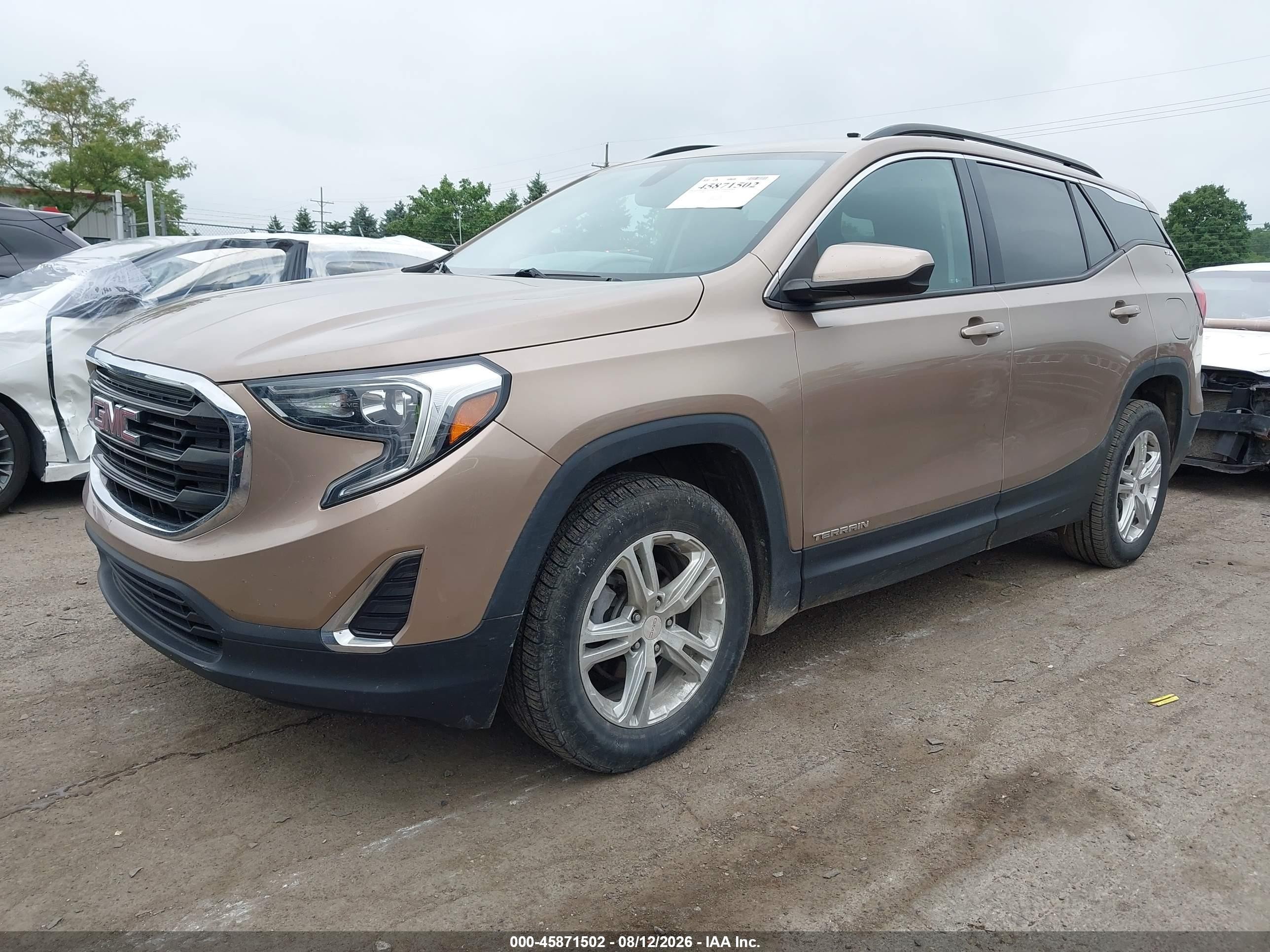 2018 Gmc Terrain VIN 3GKALTEV3JL312792 IAAI salvage auction — Rear End, Clear (Michigan), sold $3,300 on 2026-09-05 (photo 2)