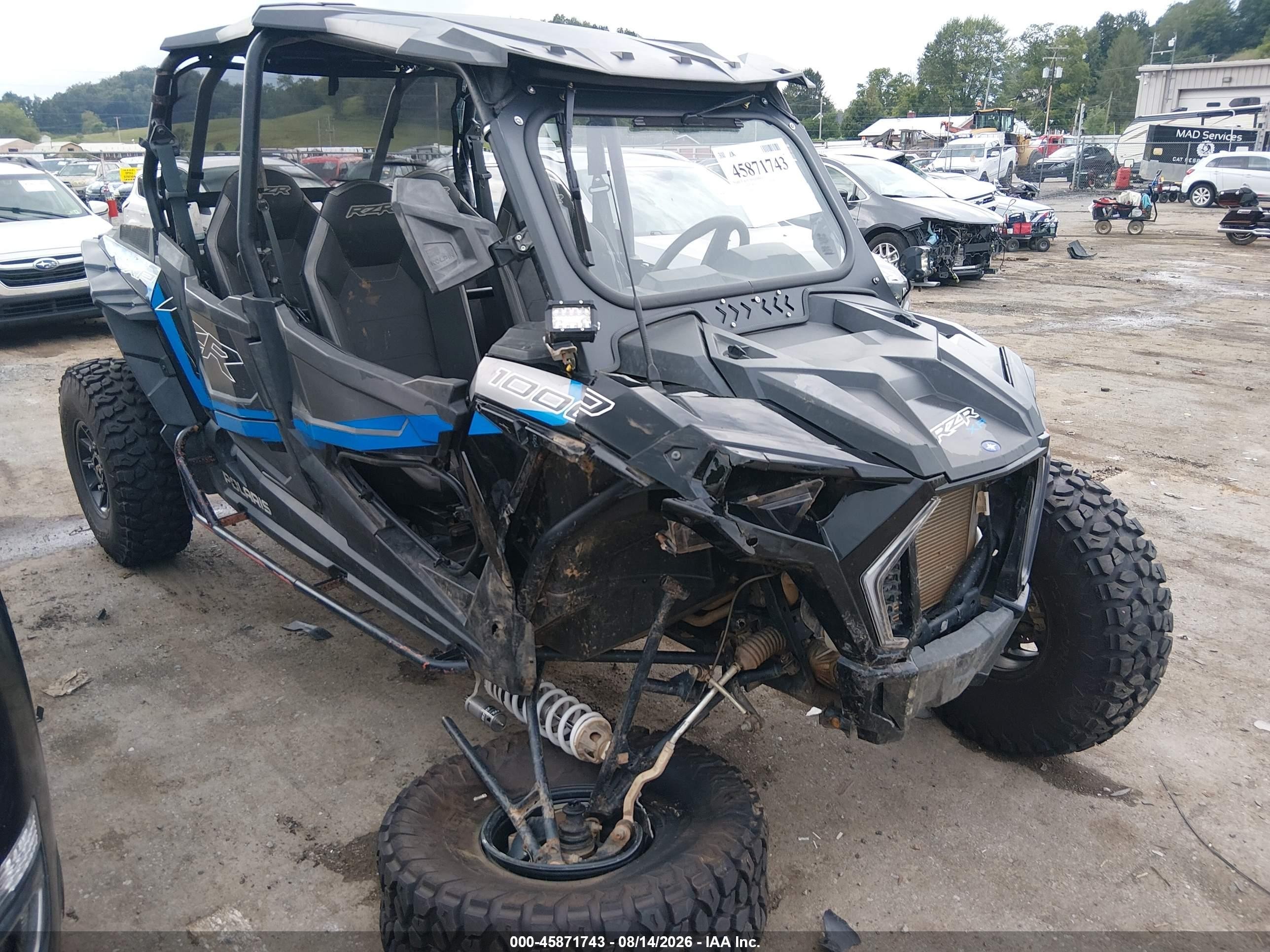 2023 Polaris RZR VIN 3NSN4K996PH428791 — IAAI salvage auction photo