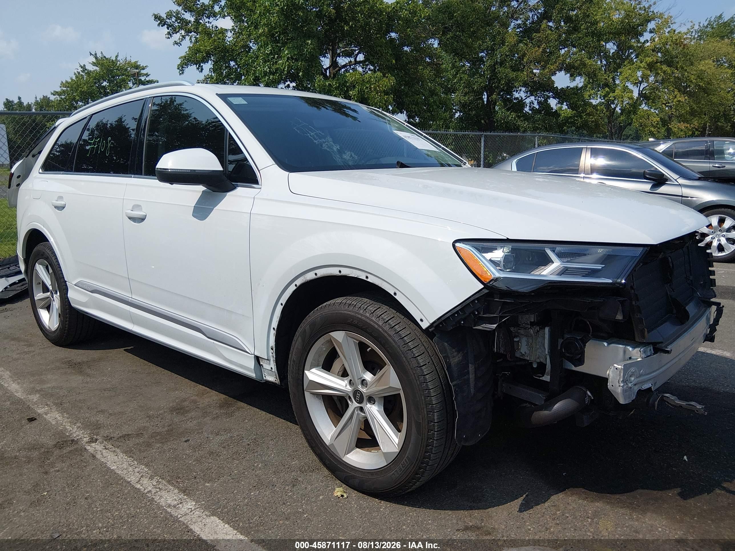 2023 Audi Q7 VIN WA1LCBF78PD004671 — IAAI salvage auction photo