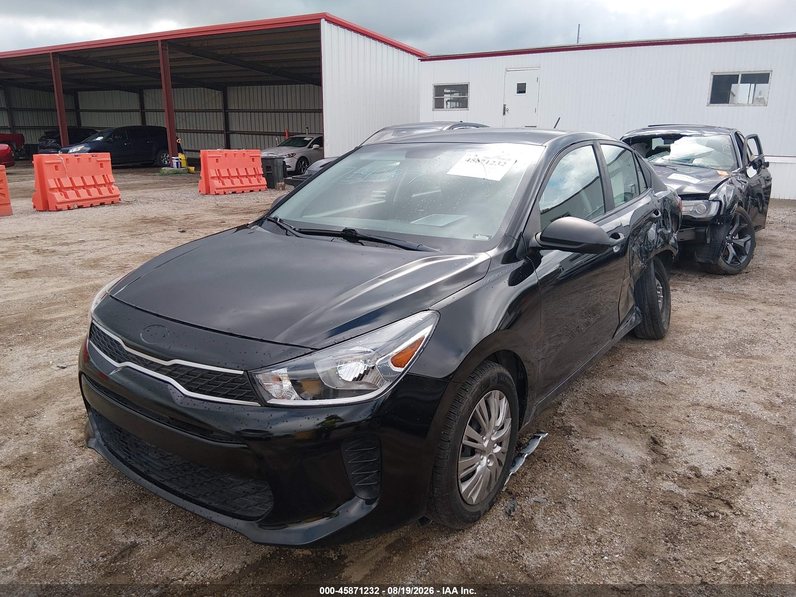 2018 Kia Rio VIN 3KPA24AB9JE080218 IAAI salvage auction — Side, Certificate Of Title (Nebraska), sold $1,100 on 2026-09-05 (photo 2)