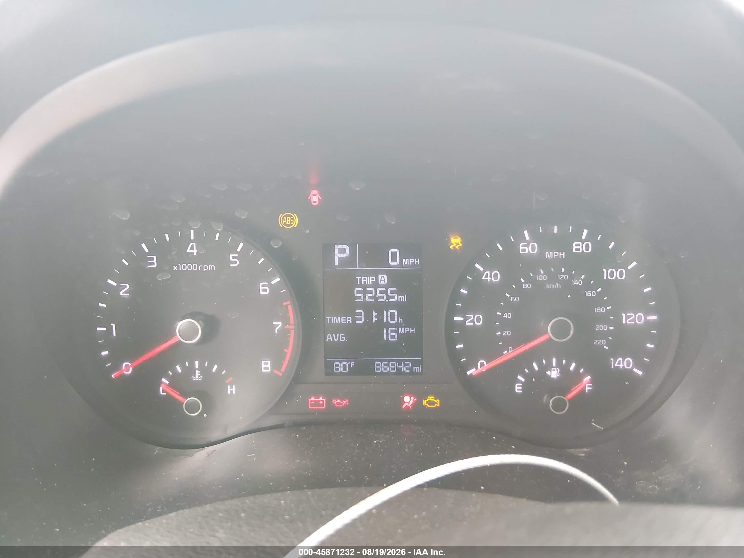 2018 Kia Rio VIN 3KPA24AB9JE080218 IAAI salvage auction — Side, Certificate Of Title (Nebraska), sold $1,100 on 2026-09-05 (photo 7)