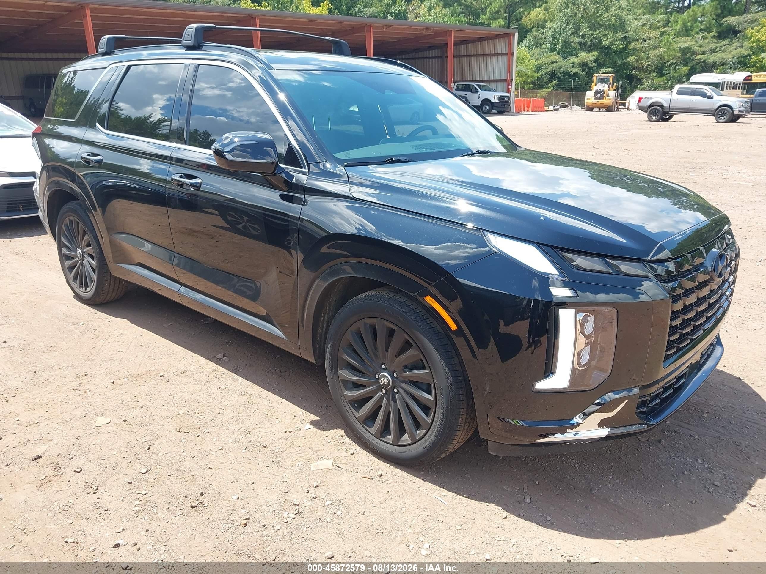 2024 Hyundai Palisade VIN KM8R7DGE4RU737666 — IAAI salvage auction photo