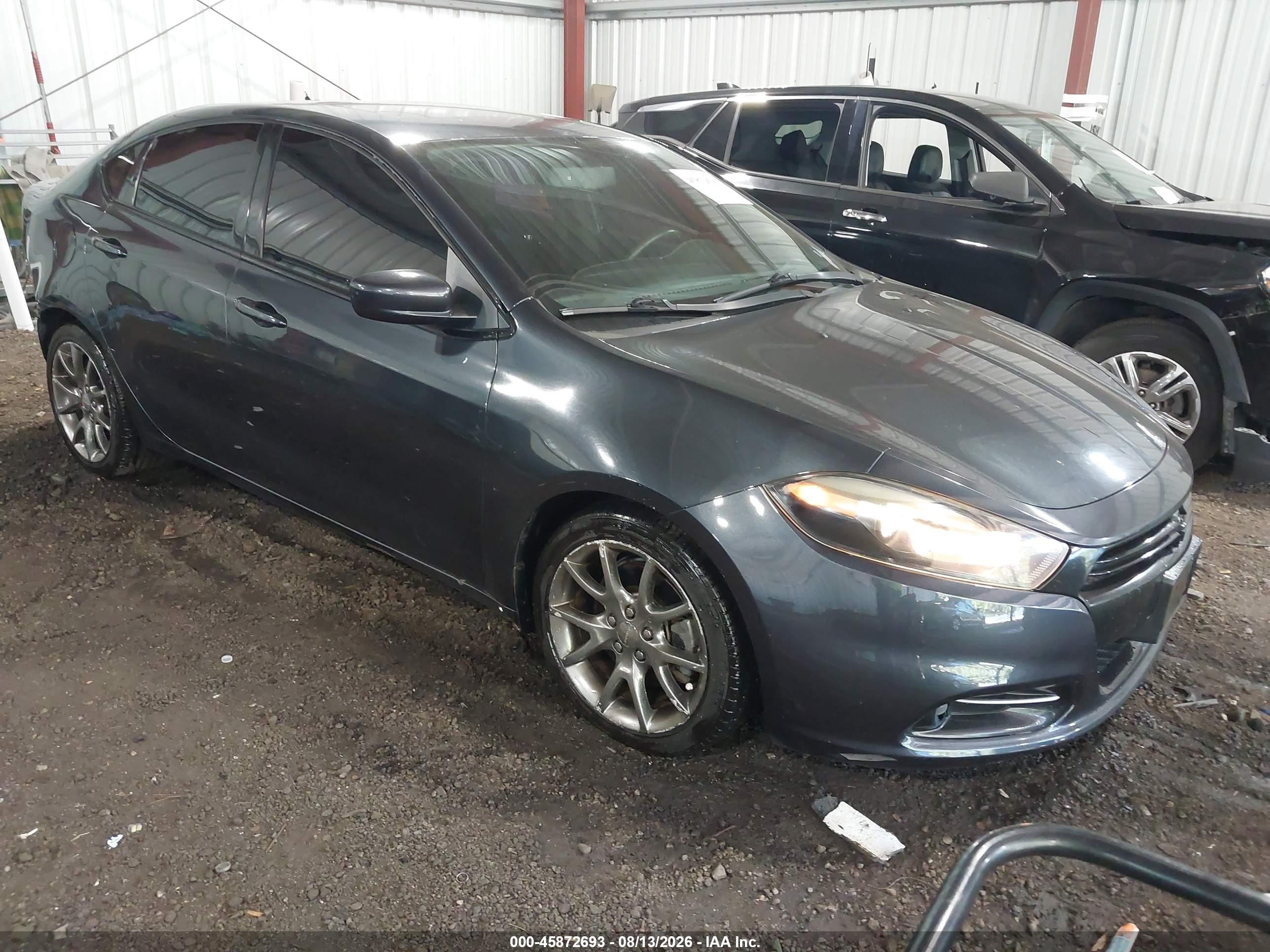2014 Dodge Dart VIN 1C3CDFBB0ED721409 IAAI salvage auction — Rear End, Salvage (Virginia), sold $475 on 2026-09-03 (photo 1)
