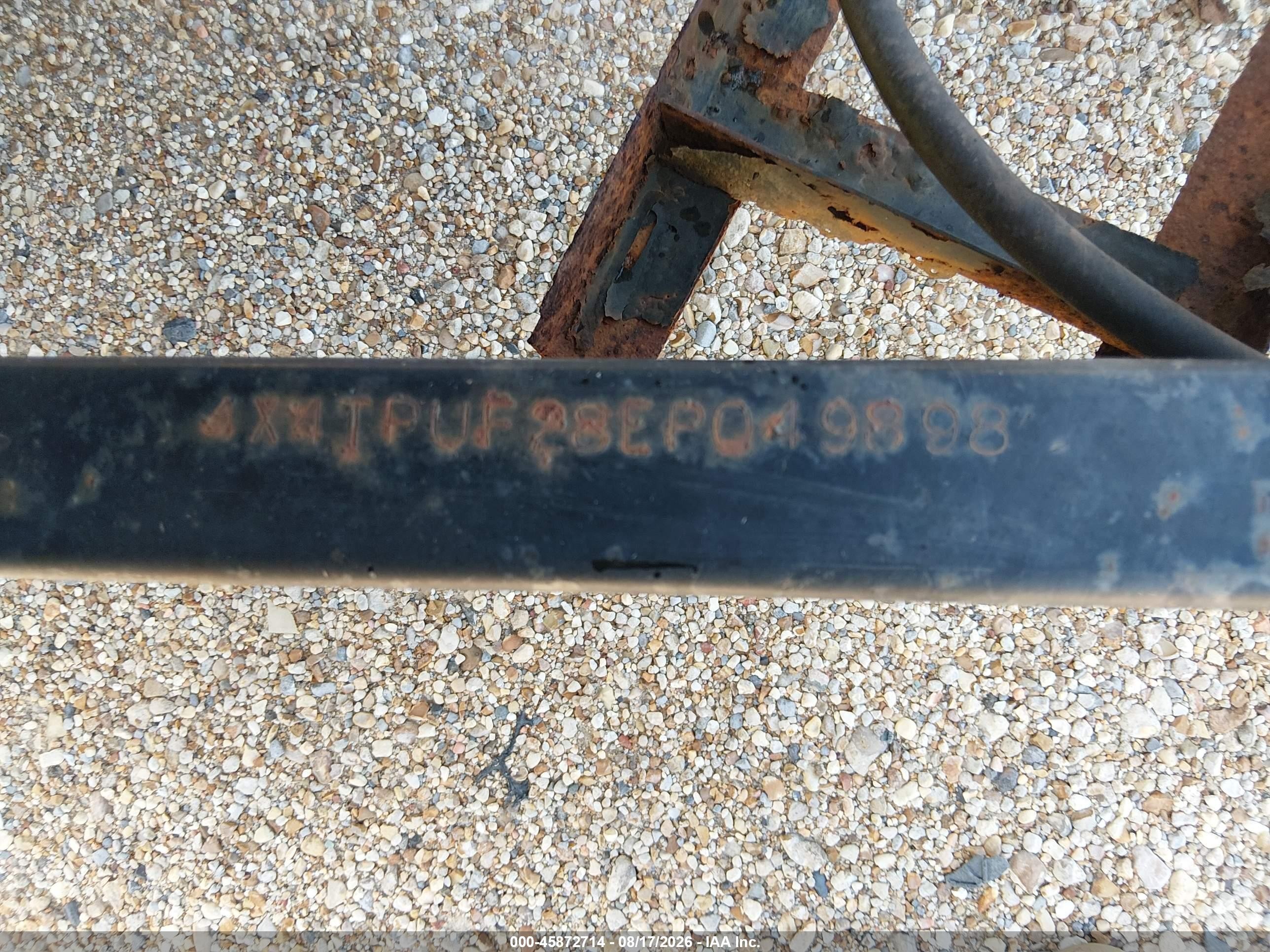 2014 Palomino Puma VIN 4X4TPUF28EP049898 IAAI salvage auction — Storm Damage, Certificate Of Destruction (Louisiana), sold $800 on 2026-09-18 (photo 9)
