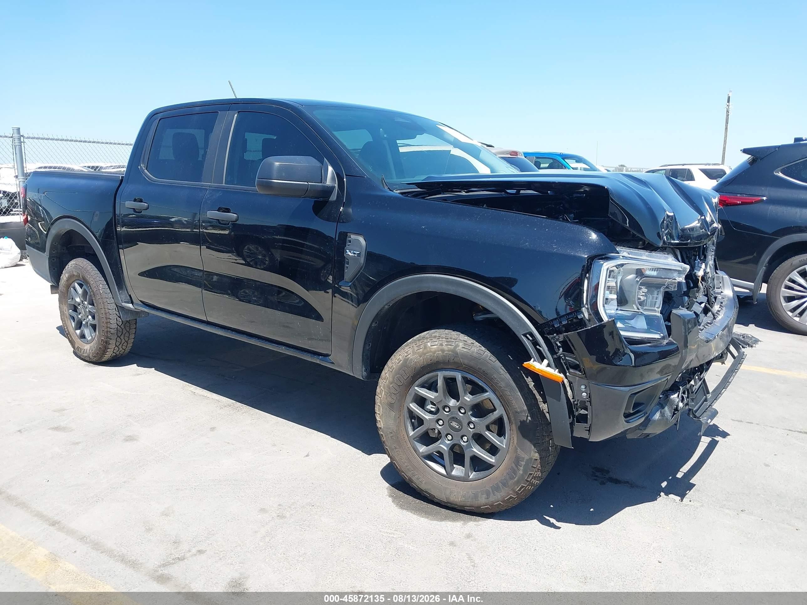 2025 Ford Ranger VIN 1FTER4GH9SLE27774 — IAAI salvage auction photo