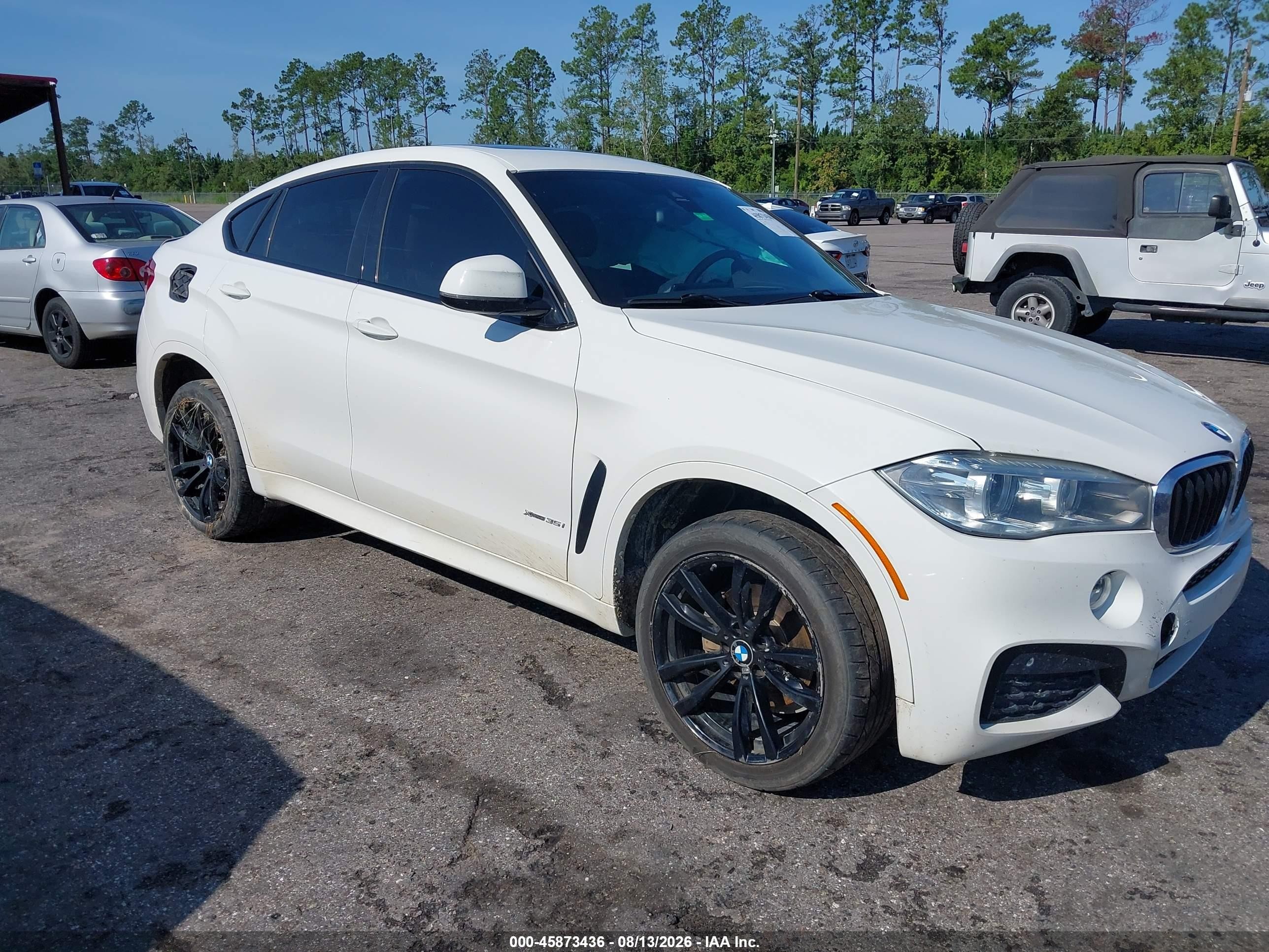 2018 BMW X6 VIN 5UXKU2C59J0Z61342 — IAAI salvage auction photo