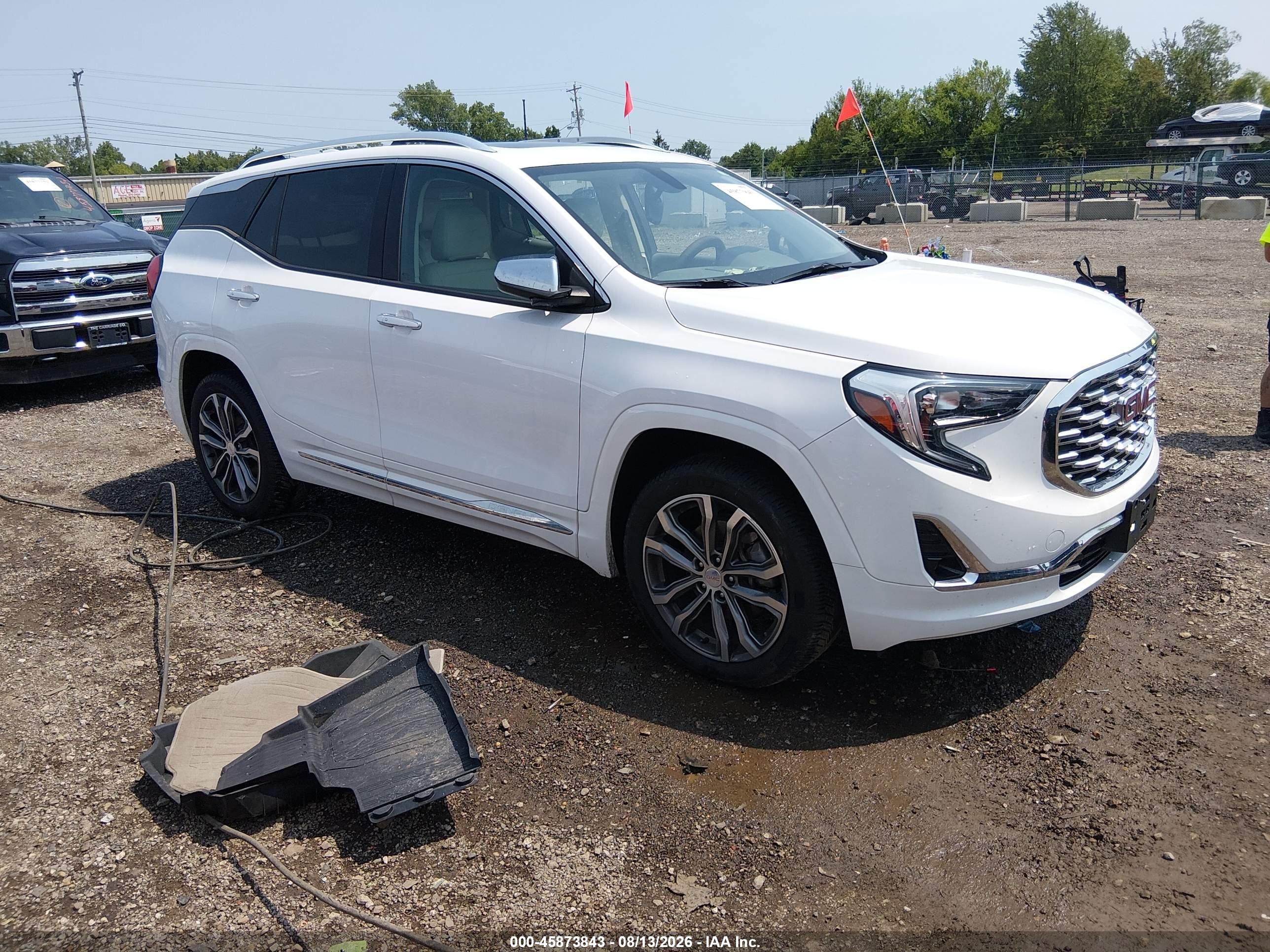 2019 GMC Terrain VIN 3GKALXEX9KL219091 — IAAI salvage auction photo