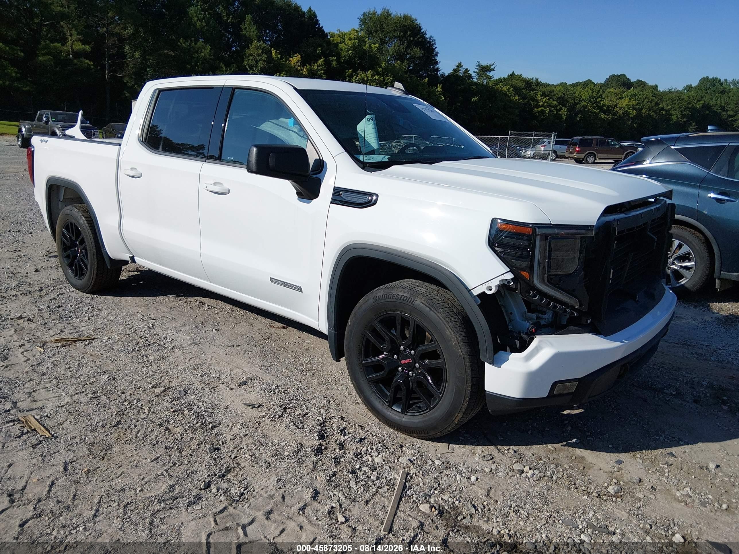 2022 GMC Sierra 1500 VIN 3GTPUJEK8NG671518 — IAAI salvage auction photo