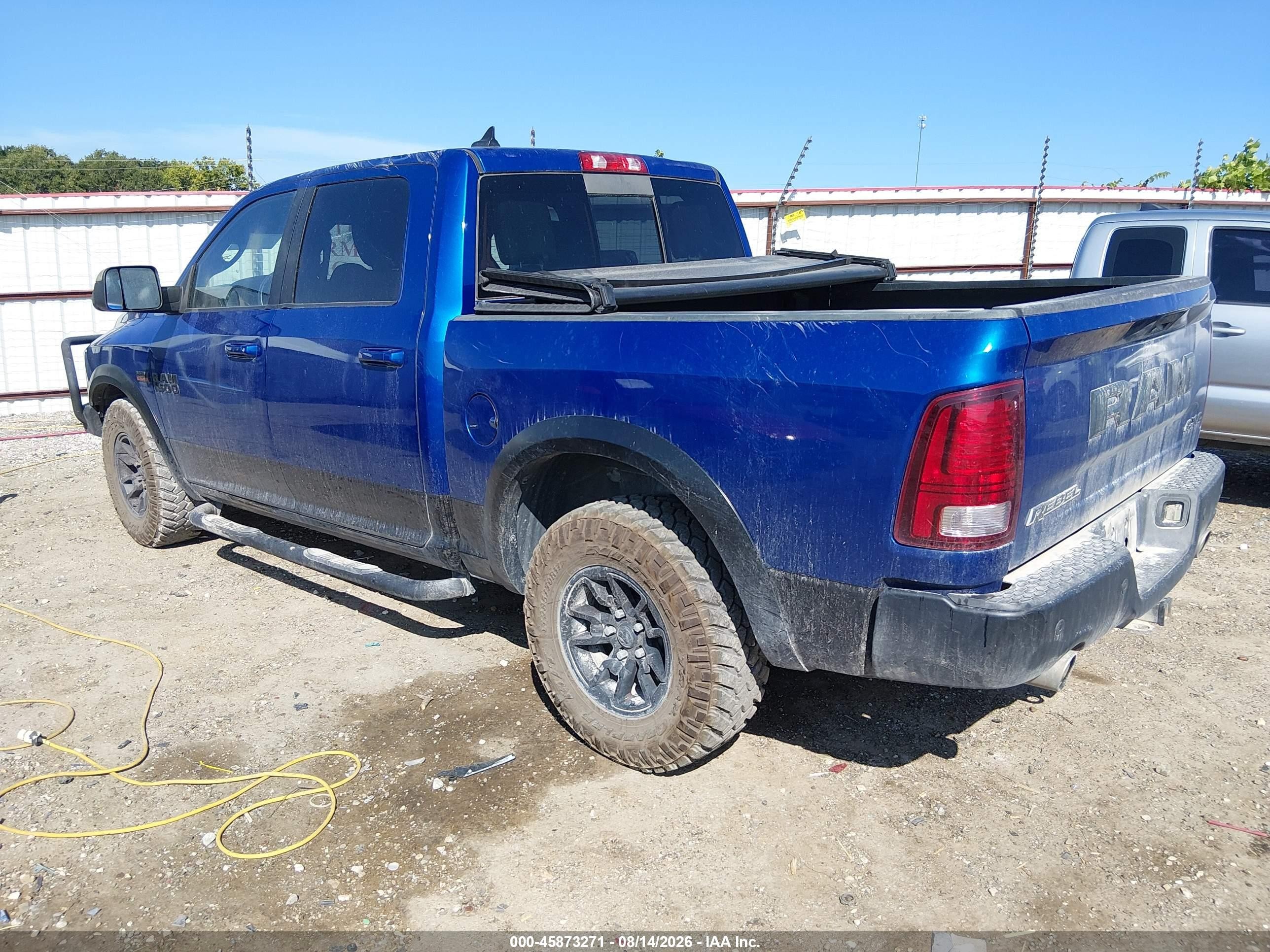 2017 Ram 1500 VIN 1C6RR7YT3HS829527 IAAI salvage auction — Top/Roof, Salvage (Arkansas), sold $7,100 on 2026-09-04 (photo 3)
