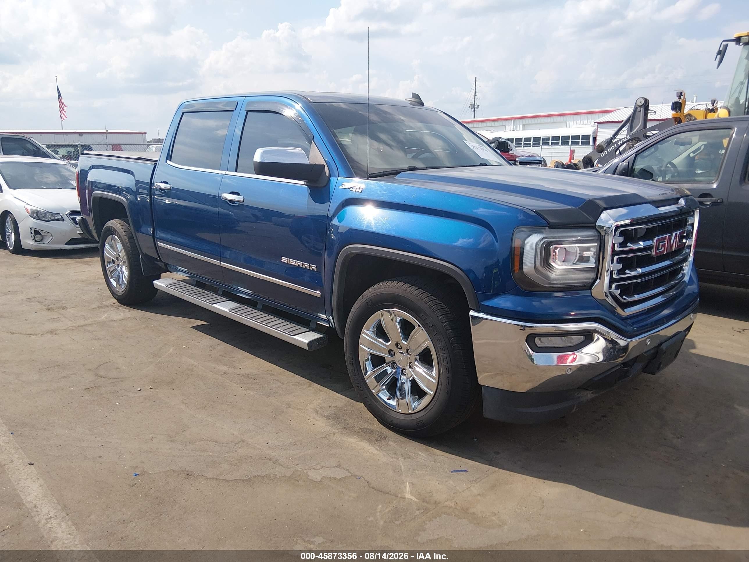 2017 GMC Sierra 1500 VIN 3GTU2NEC8HG223891 — IAAI salvage auction photo