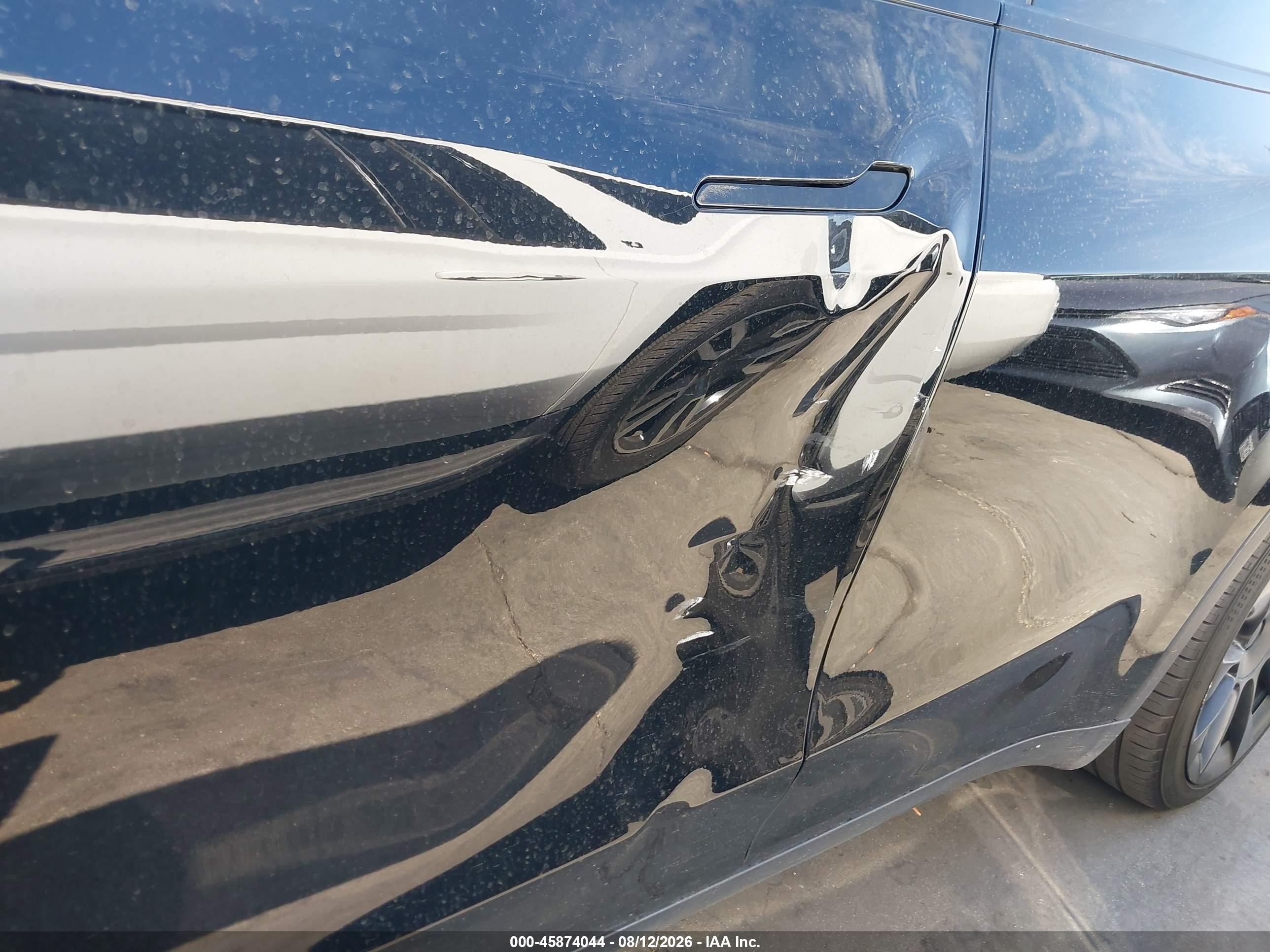 2020 Tesla Model Y VIN 5YJYGDEE4LF038976 IAAI salvage auction — Side, Salvage Certificate (California), sold $8,500 on 2026-09-12 (photo 6)