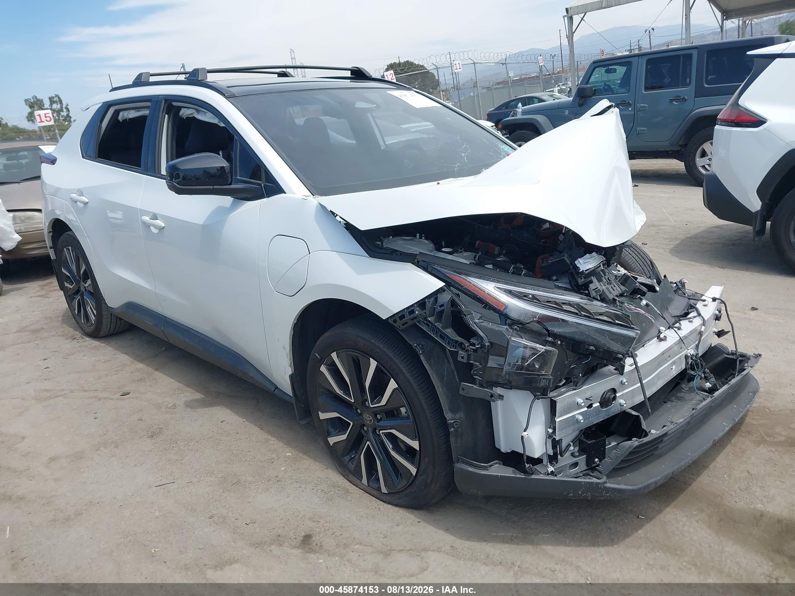 2026 Toyota Bz VIN JTMBCAEB9TA003557 — IAAI salvage auction photo
