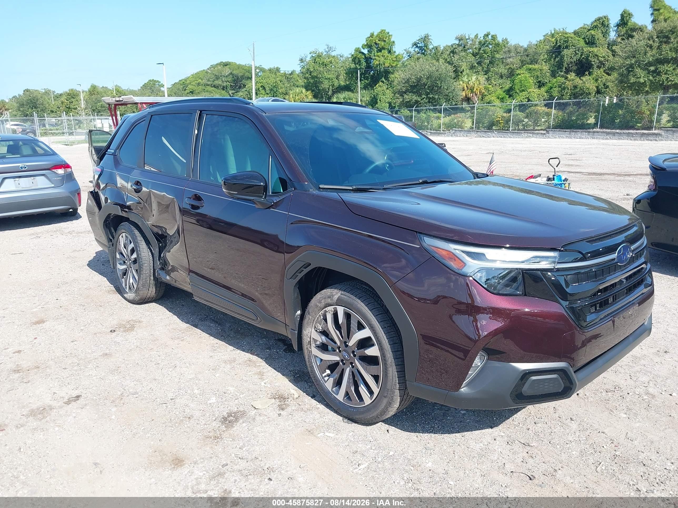 2026 Subaru Forester VIN 4S4SLDT69T3074863 — IAAI salvage auction photo