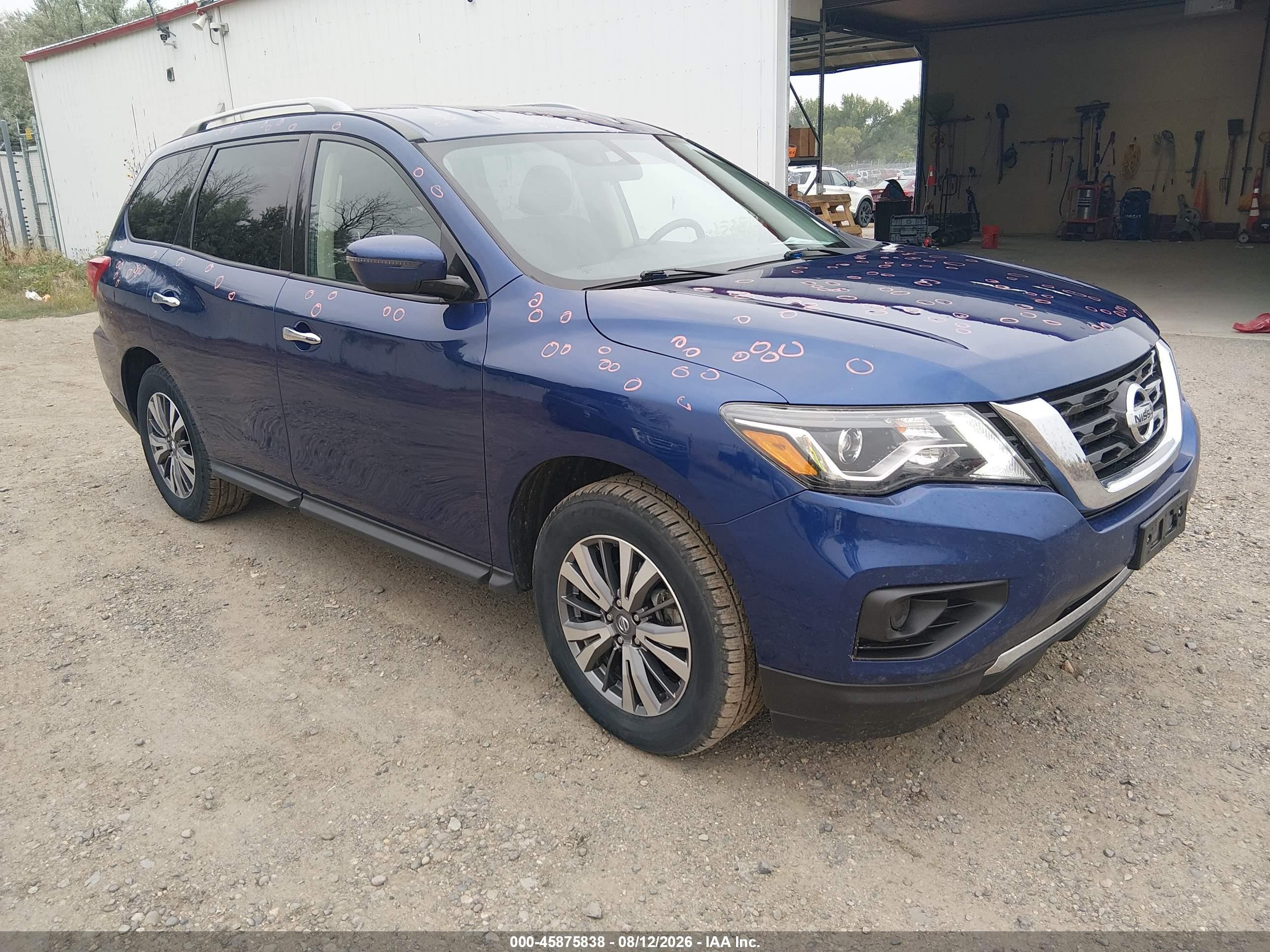 2020 Nissan Pathfinder VIN 5N1DR2AM6LC627613 — IAAI salvage auction photo