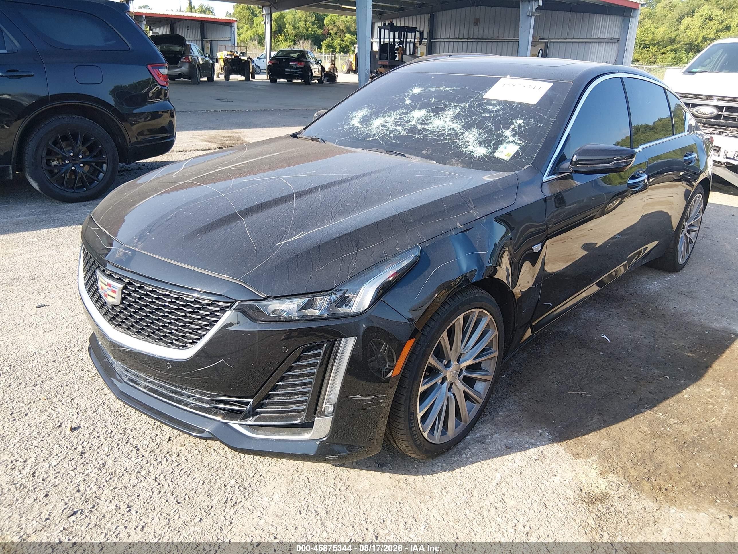 2022 Cadillac Ct5 VIN 1G6DN5RW3N0132056 IAAI salvage auction — Vandalized, Salvage (Louisiana), sold $9,900 on 2026-09-26 (photo 2)