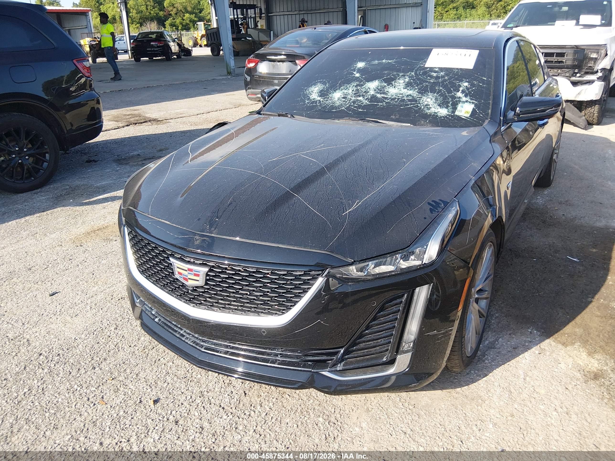 2022 Cadillac Ct5 VIN 1G6DN5RW3N0132056 IAAI salvage auction — Vandalized, Salvage (Louisiana), sold $9,900 on 2026-09-26 (photo 6)