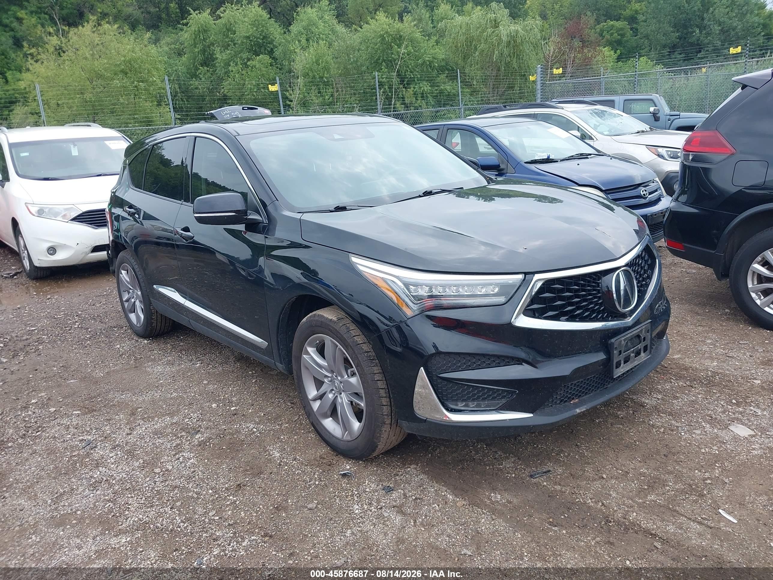 2020 Acura RDX VIN 5J8TC2H76LL024213 — IAAI salvage auction photo